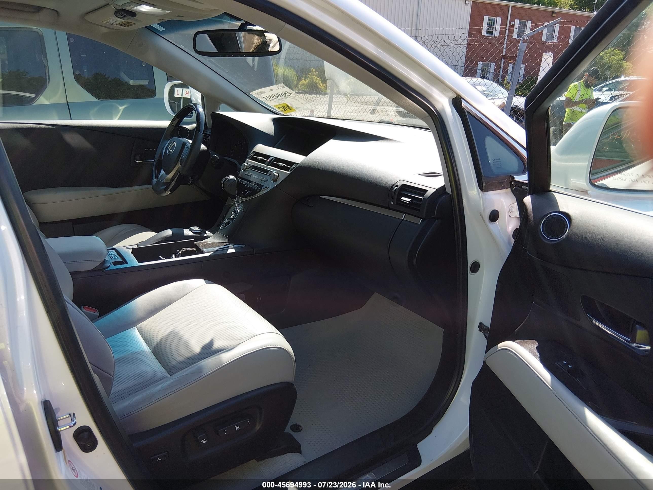 2015 Lexus Rx 350   Белый vin: 2T2BK1BA4FC266582