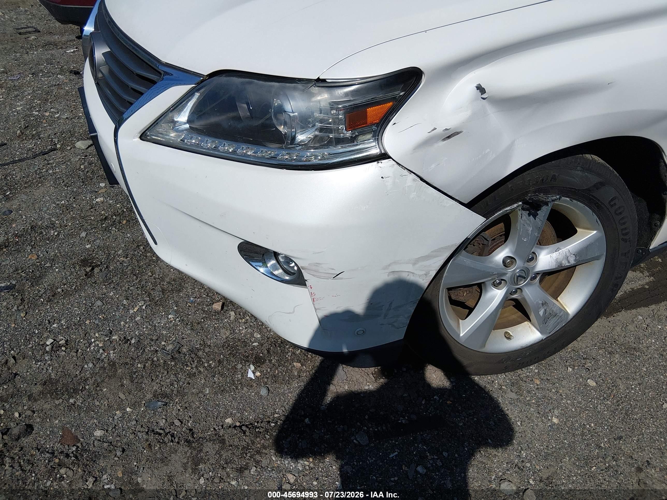 2015 Lexus Rx 350   Белый vin: 2T2BK1BA4FC266582