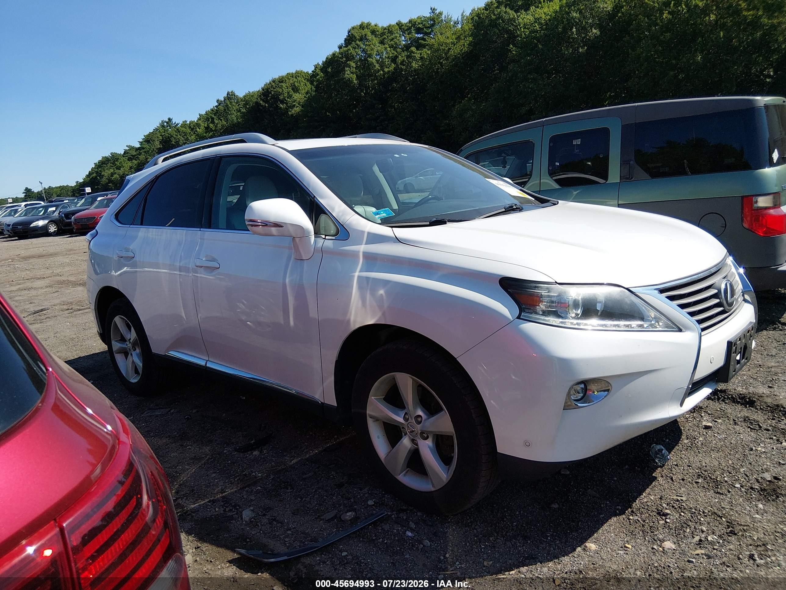 2015 Lexus Rx 350   Белый vin: 2T2BK1BA4FC266582