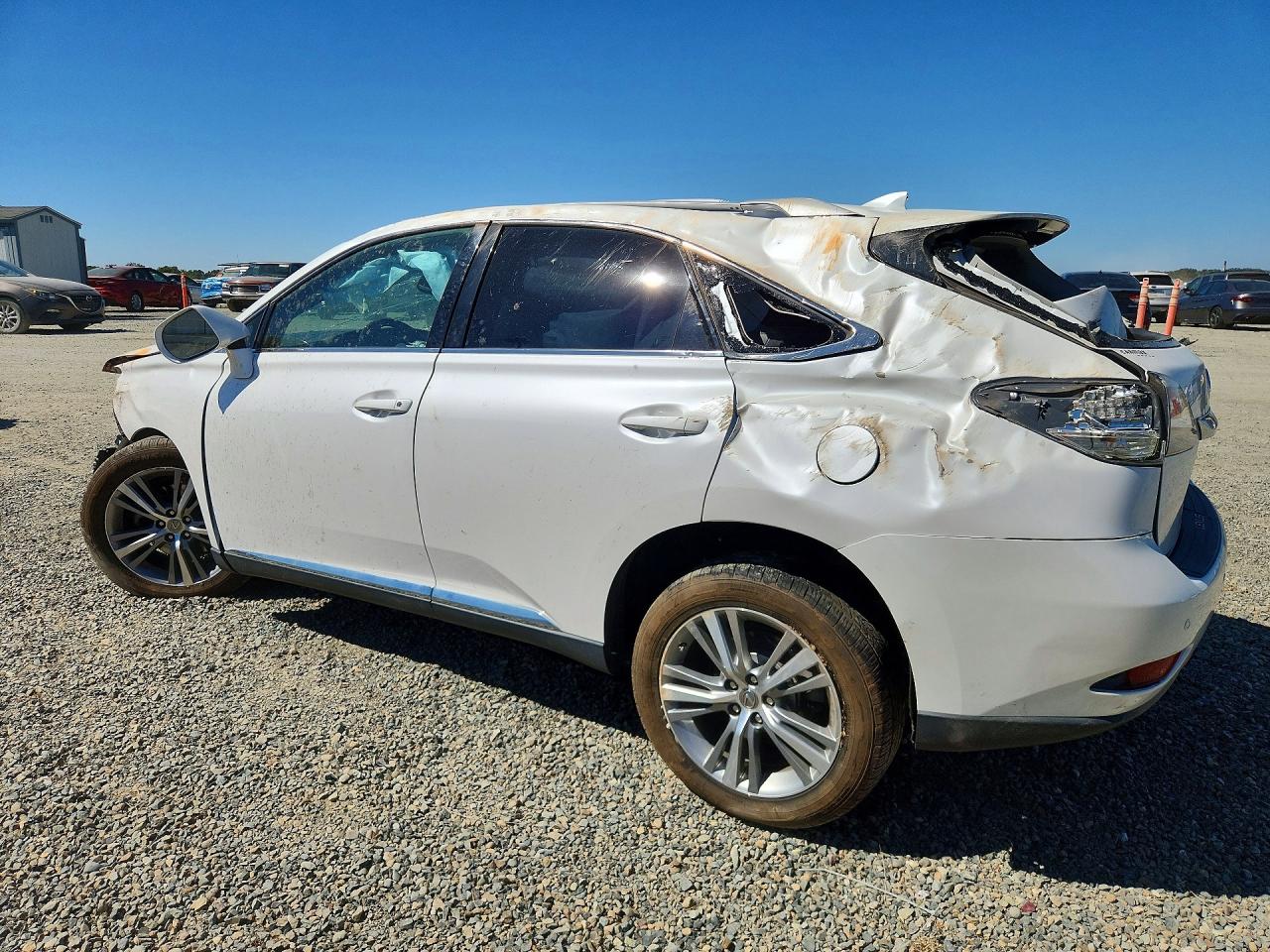 2015 Lexus Rx 350 Base White vin: 2T2BK1BA4FC269966