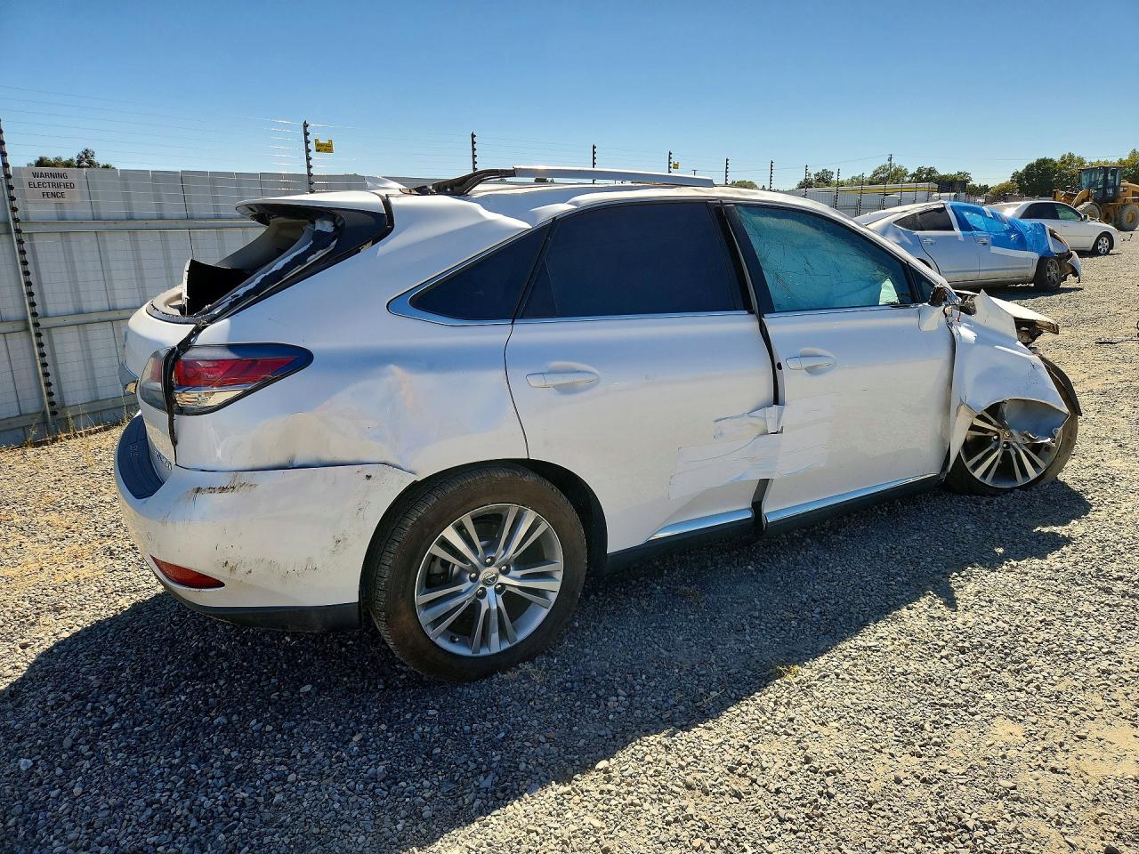 2015 Lexus Rx 350 Base White vin: 2T2BK1BA4FC269966