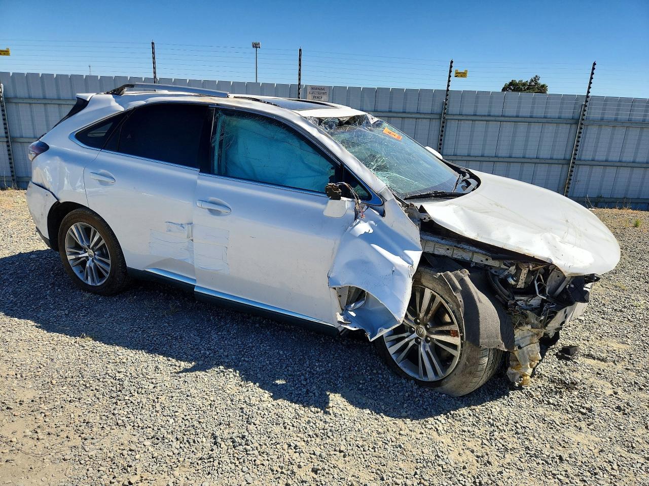 2015 Lexus Rx 350 Base White vin: 2T2BK1BA4FC269966