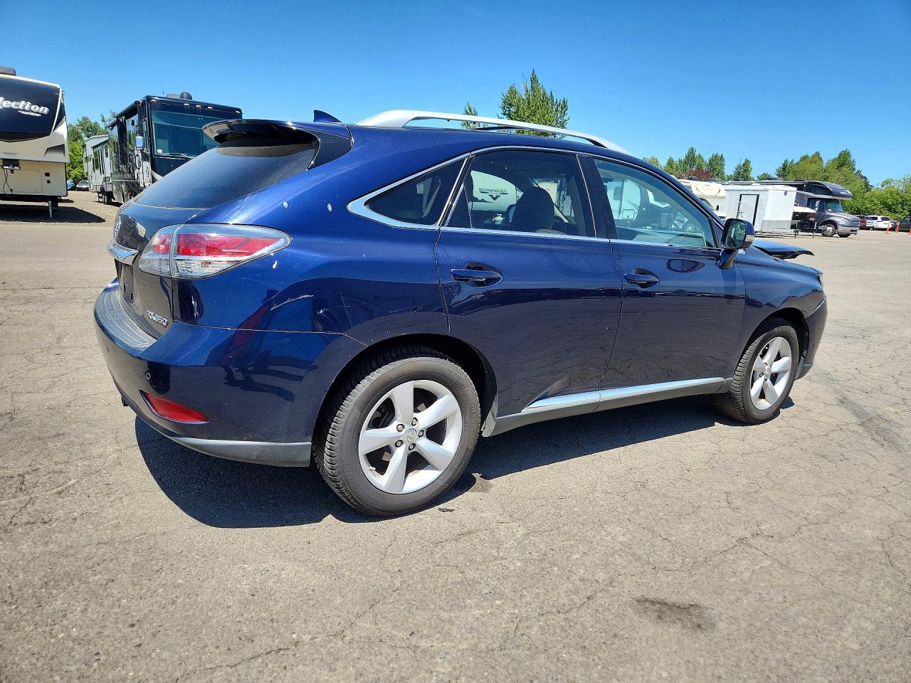 2015 Lexus Rx 350 Base Blue vin: 2T2BK1BA4FC288310
