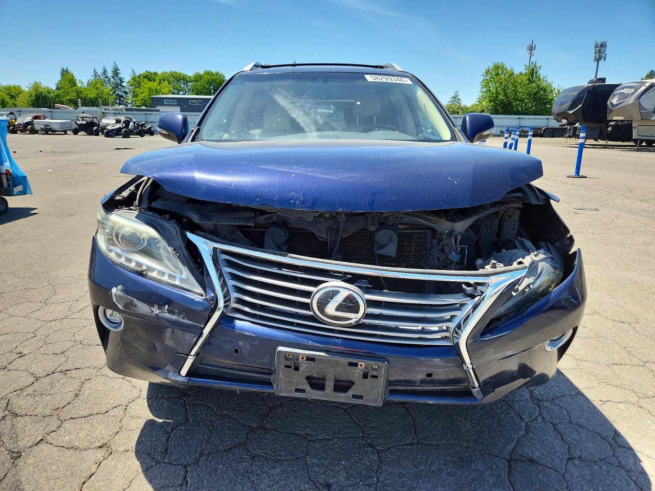 2015 Lexus Rx 350 Base Blue vin: 2T2BK1BA4FC288310