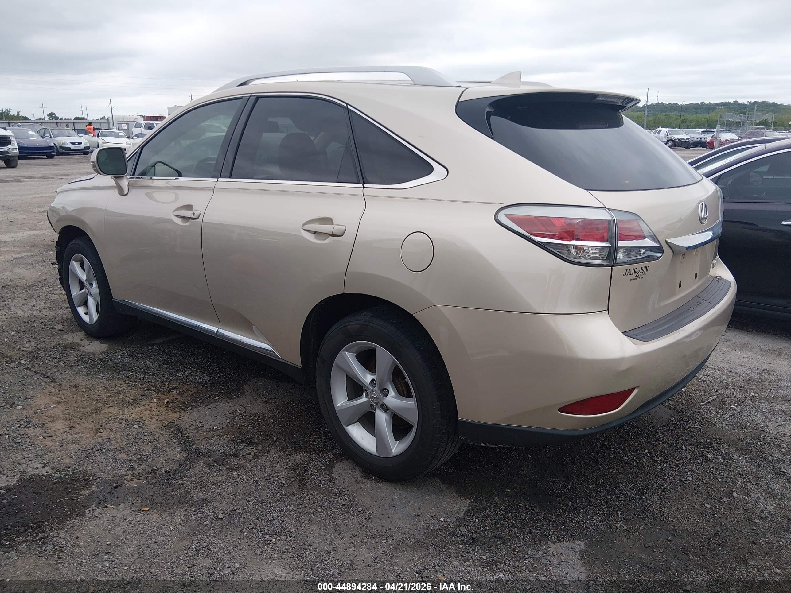 2015 Lexus Rx 350   Gold vin: 2T2BK1BA4FC292955