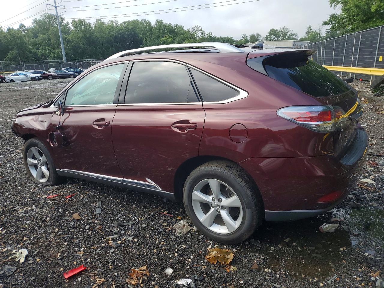 2015 Lexus Rx 350 Base Burgundy vin: 2T2BK1BA4FC296469