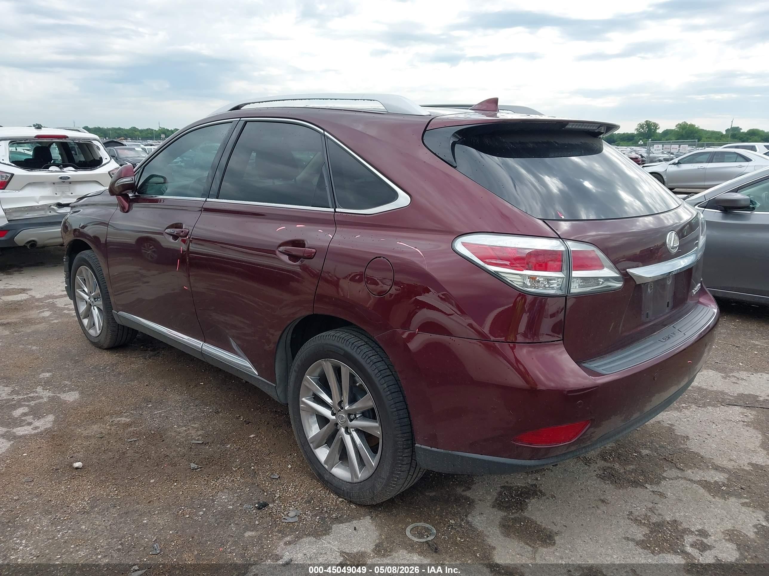 2015 Lexus Rx 350   Burgundy vin: 2T2BK1BA4FC296584