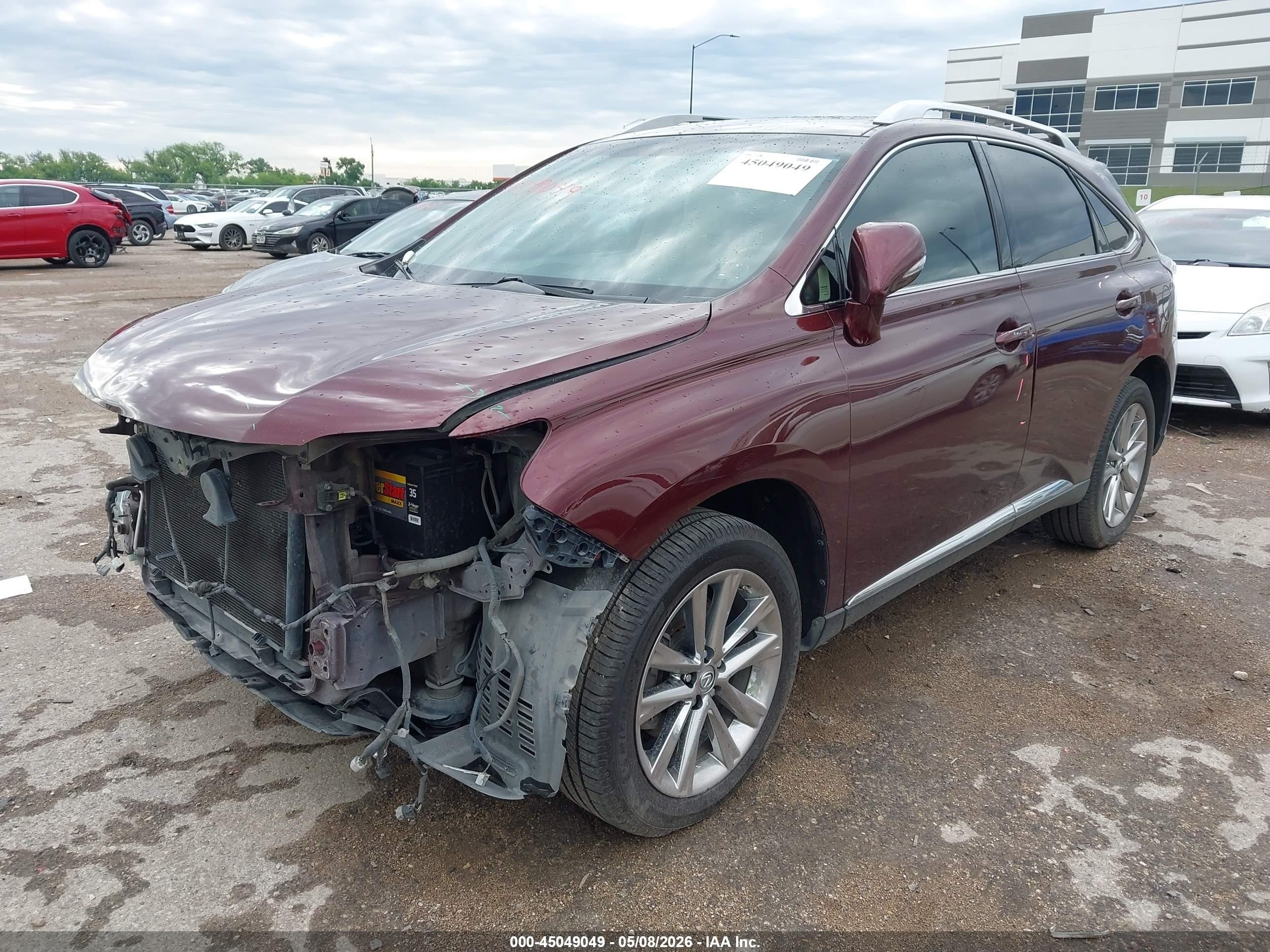 2015 Lexus Rx 350   Burgundy vin: 2T2BK1BA4FC296584