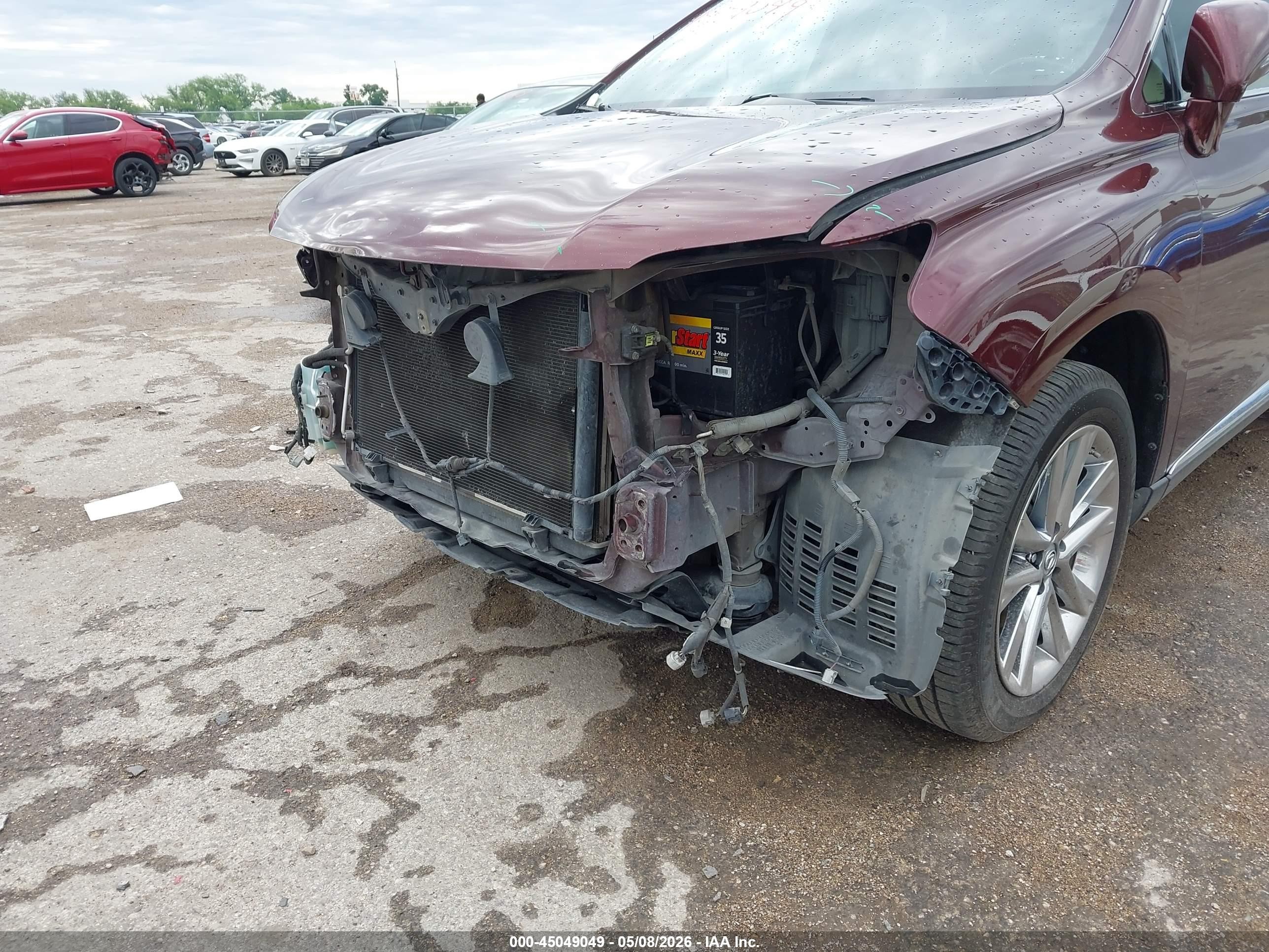 2015 Lexus Rx 350   Burgundy vin: 2T2BK1BA4FC296584