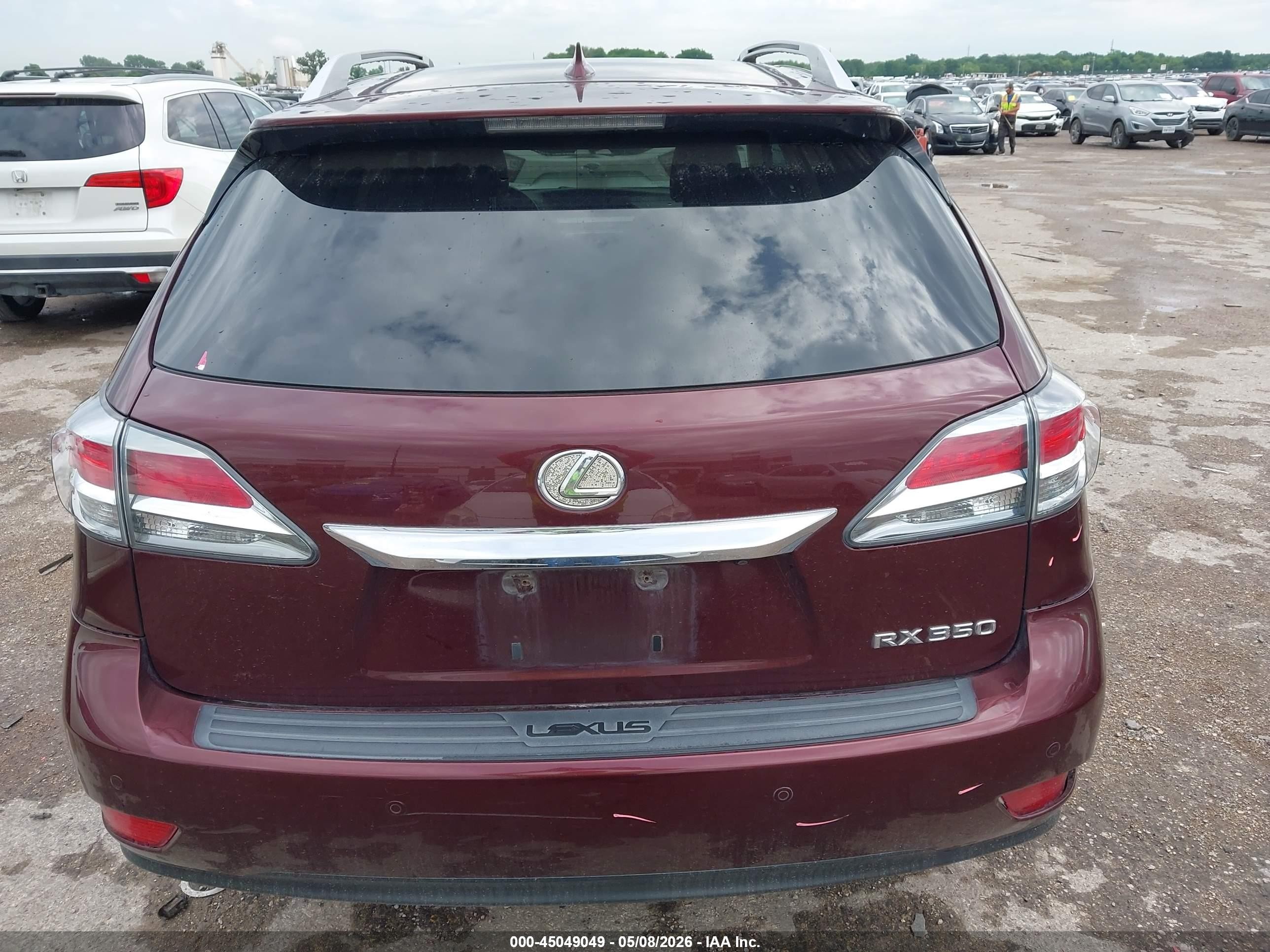 2015 Lexus Rx 350   Burgundy vin: 2T2BK1BA4FC296584