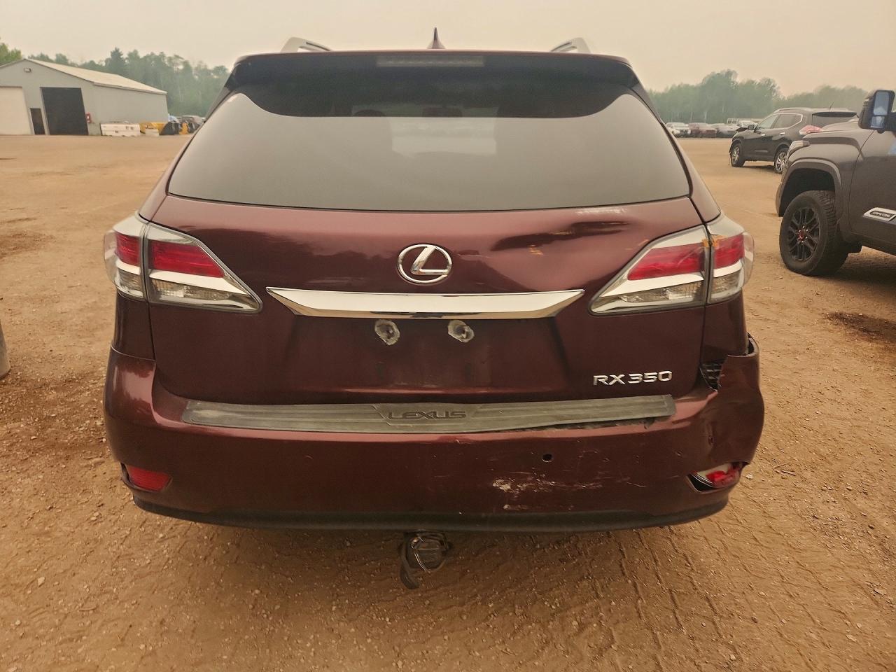 2015 Lexus Rx 350 Base Red vin: 2T2BK1BA4FC305915