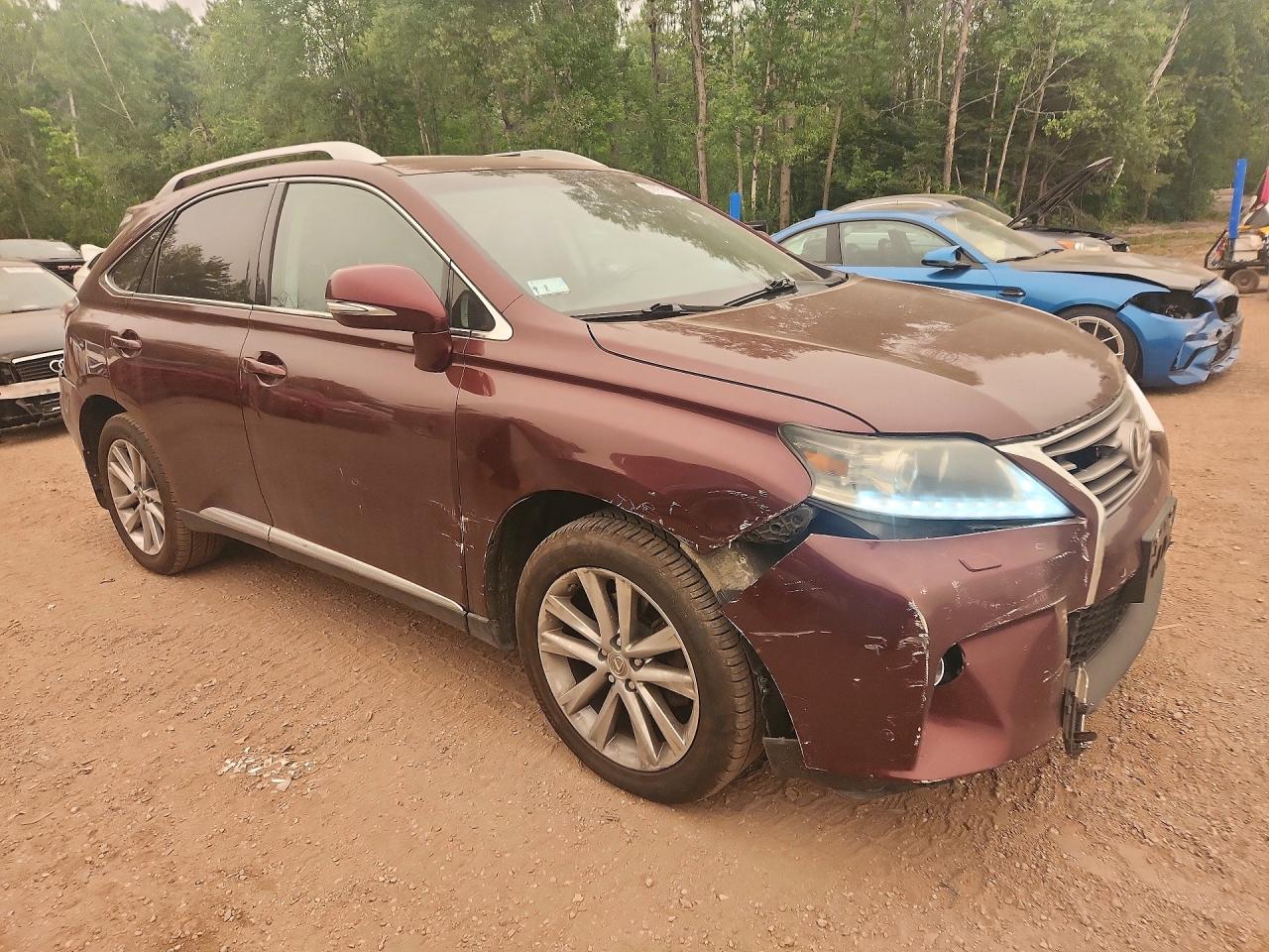 2015 Lexus Rx 350 Base Red vin: 2T2BK1BA4FC305915