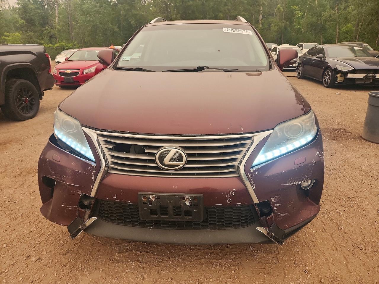 2015 Lexus Rx 350 Base Red vin: 2T2BK1BA4FC305915