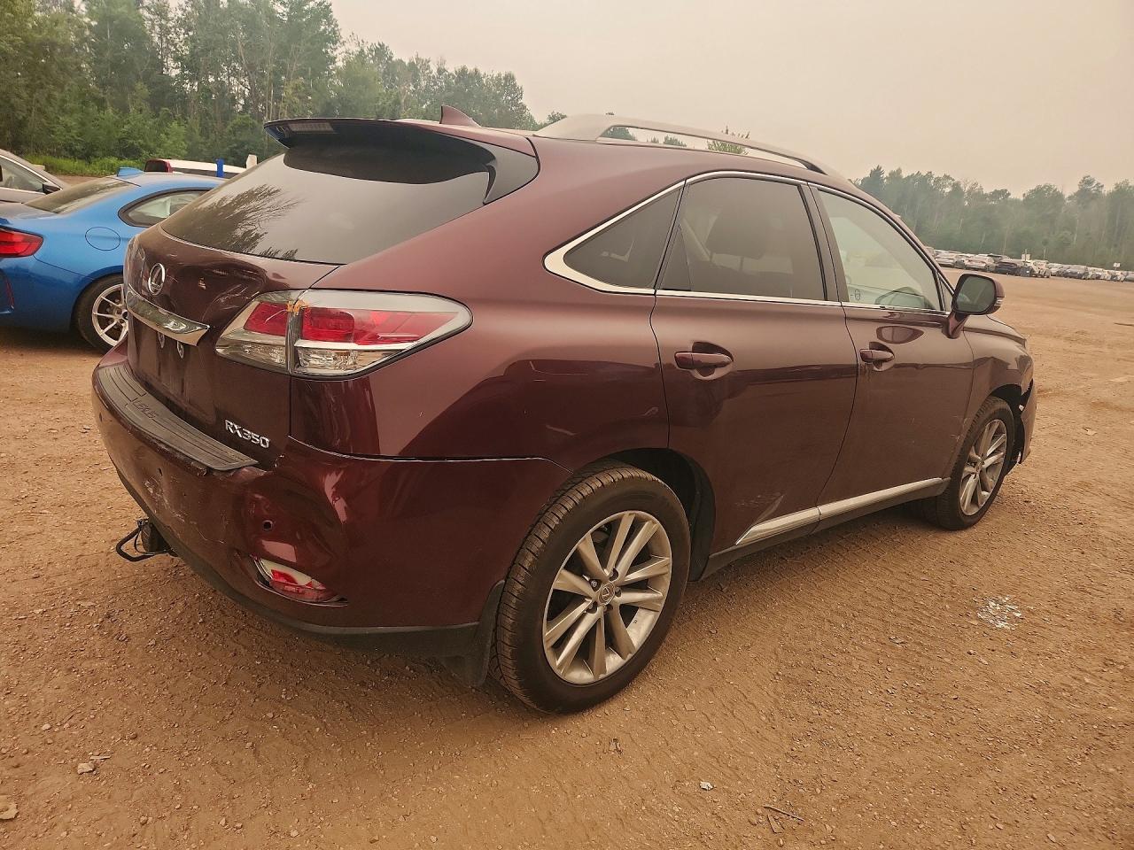 2015 Lexus Rx 350 Base Red vin: 2T2BK1BA4FC305915