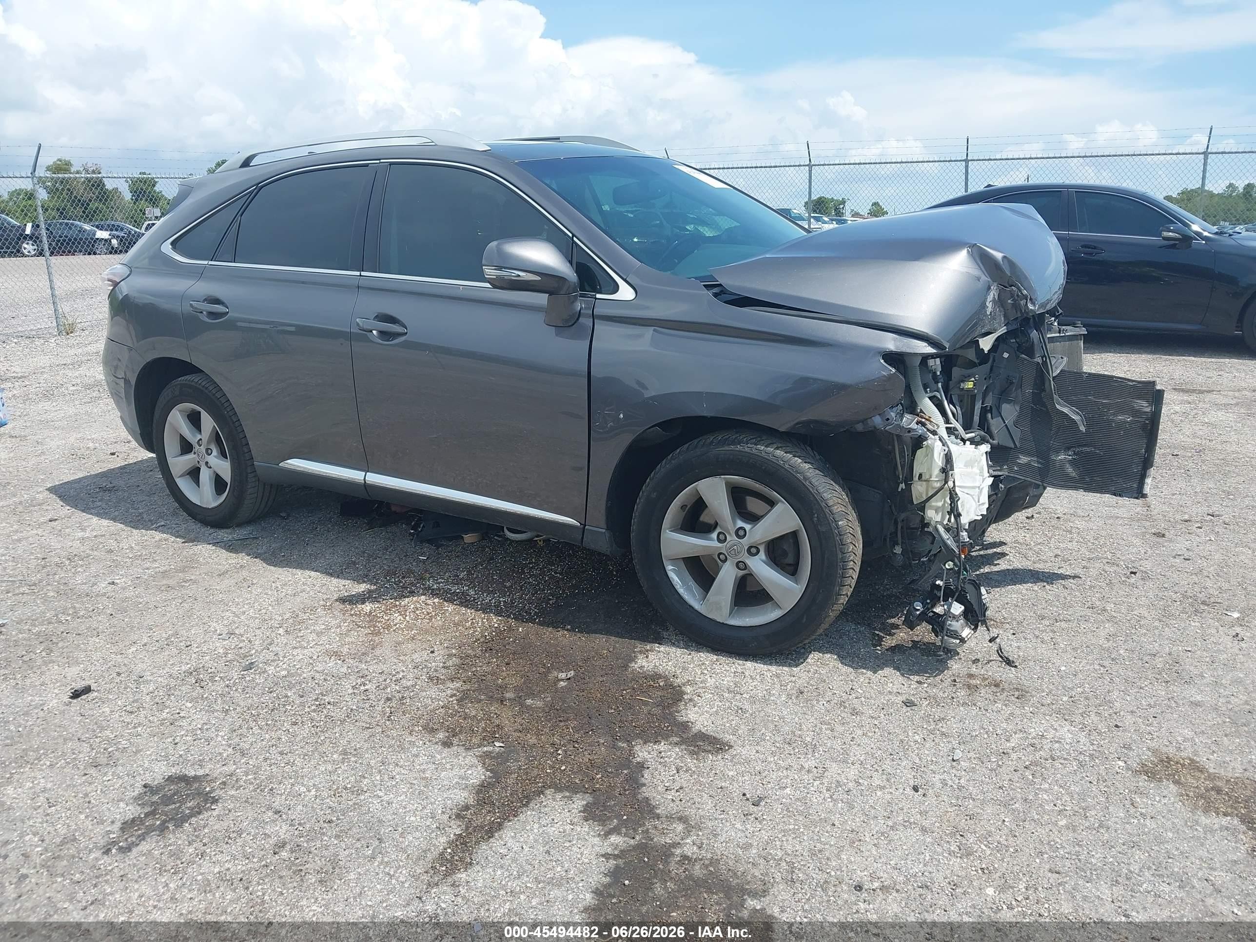 2015 Lexus Rx 350   Gray vin: 2T2BK1BA4FC320804