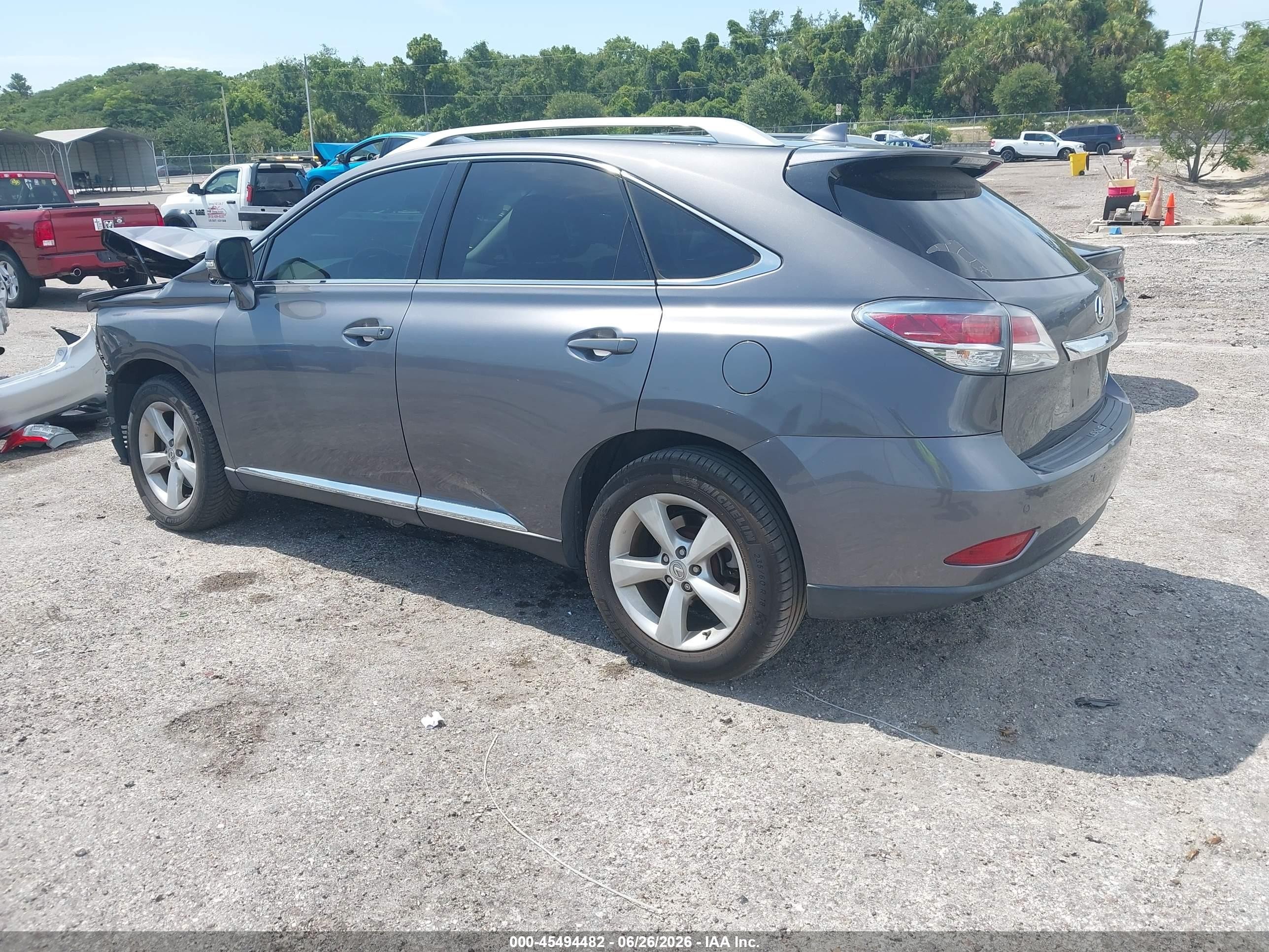 2015 Lexus Rx 350   Gray vin: 2T2BK1BA4FC320804