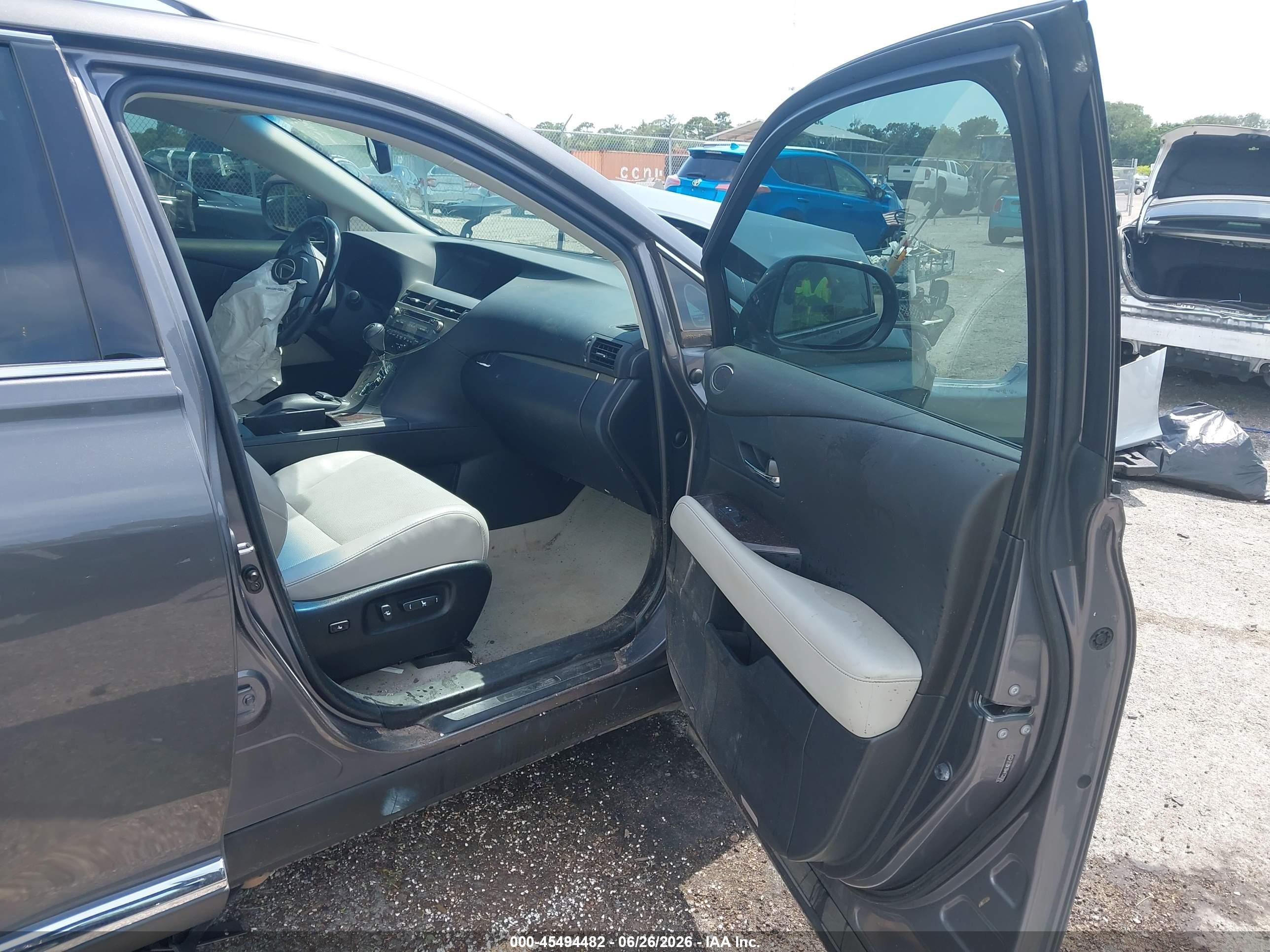 2015 Lexus Rx 350   Gray vin: 2T2BK1BA4FC320804