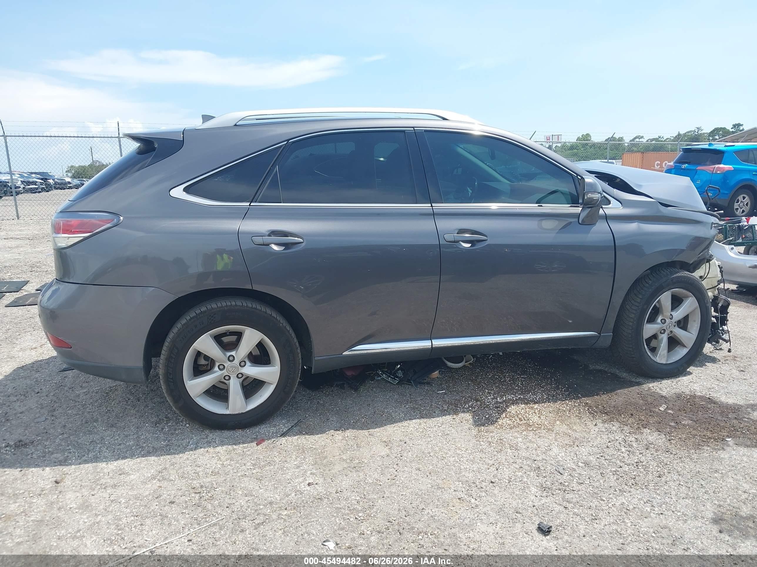 2015 Lexus Rx 350   Gray vin: 2T2BK1BA4FC320804