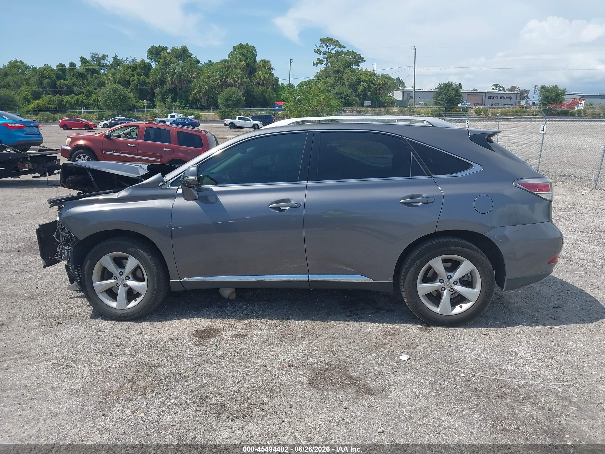 2015 Lexus Rx 350   Gray vin: 2T2BK1BA4FC320804