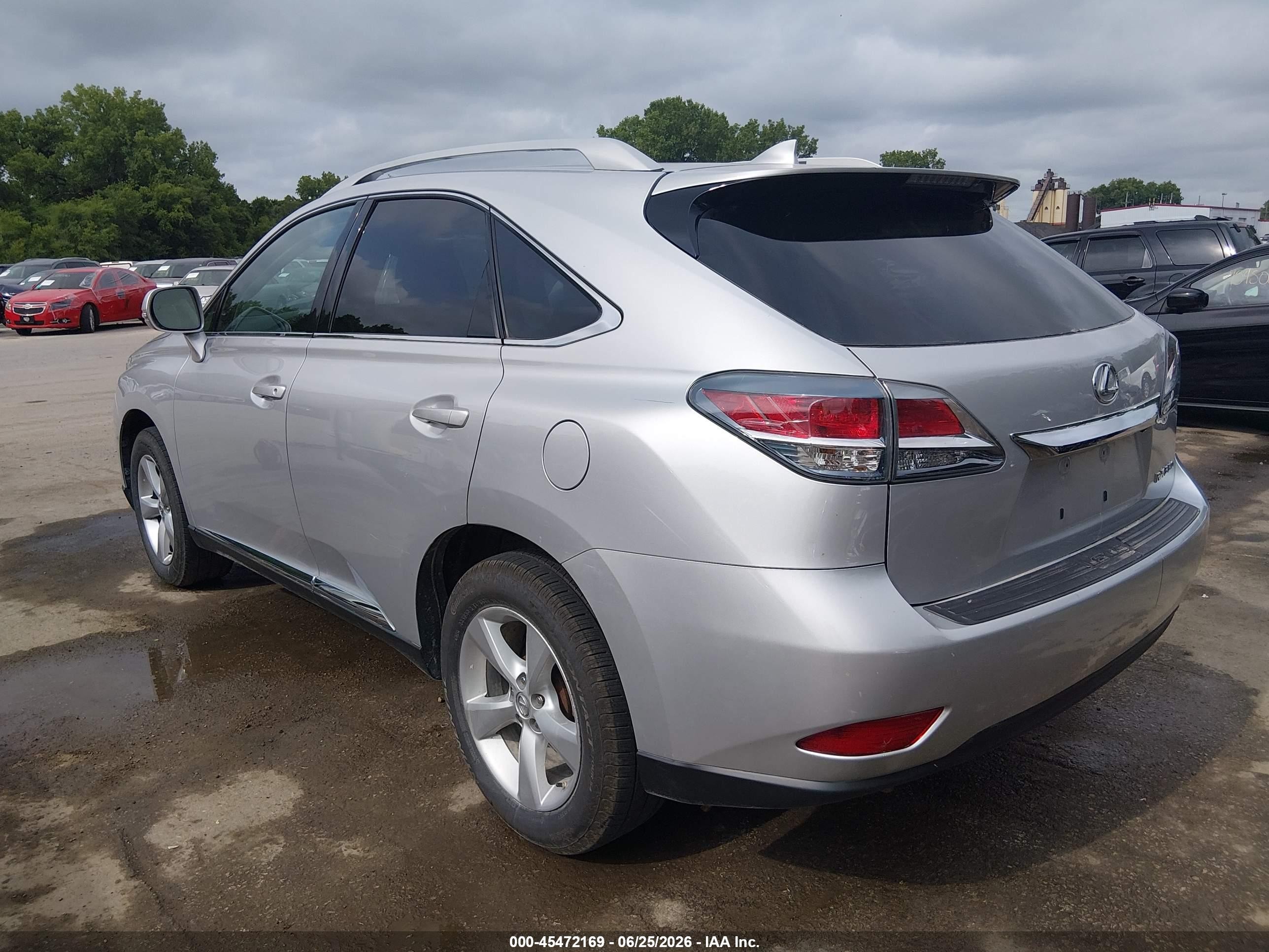 2015 Lexus Rx 350   Silver vin: 2T2BK1BA4FC322973