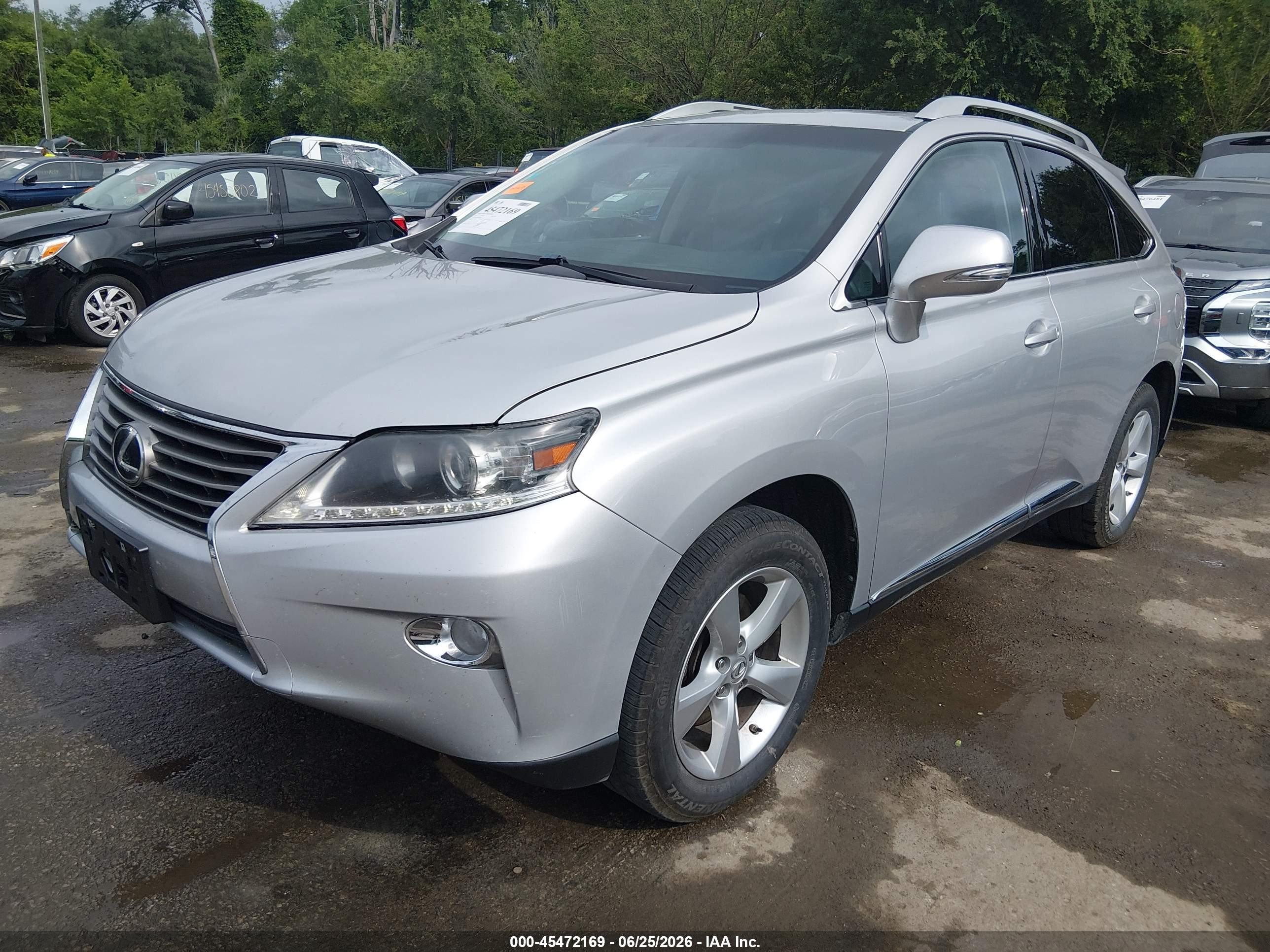 2015 Lexus Rx 350   Silver vin: 2T2BK1BA4FC322973