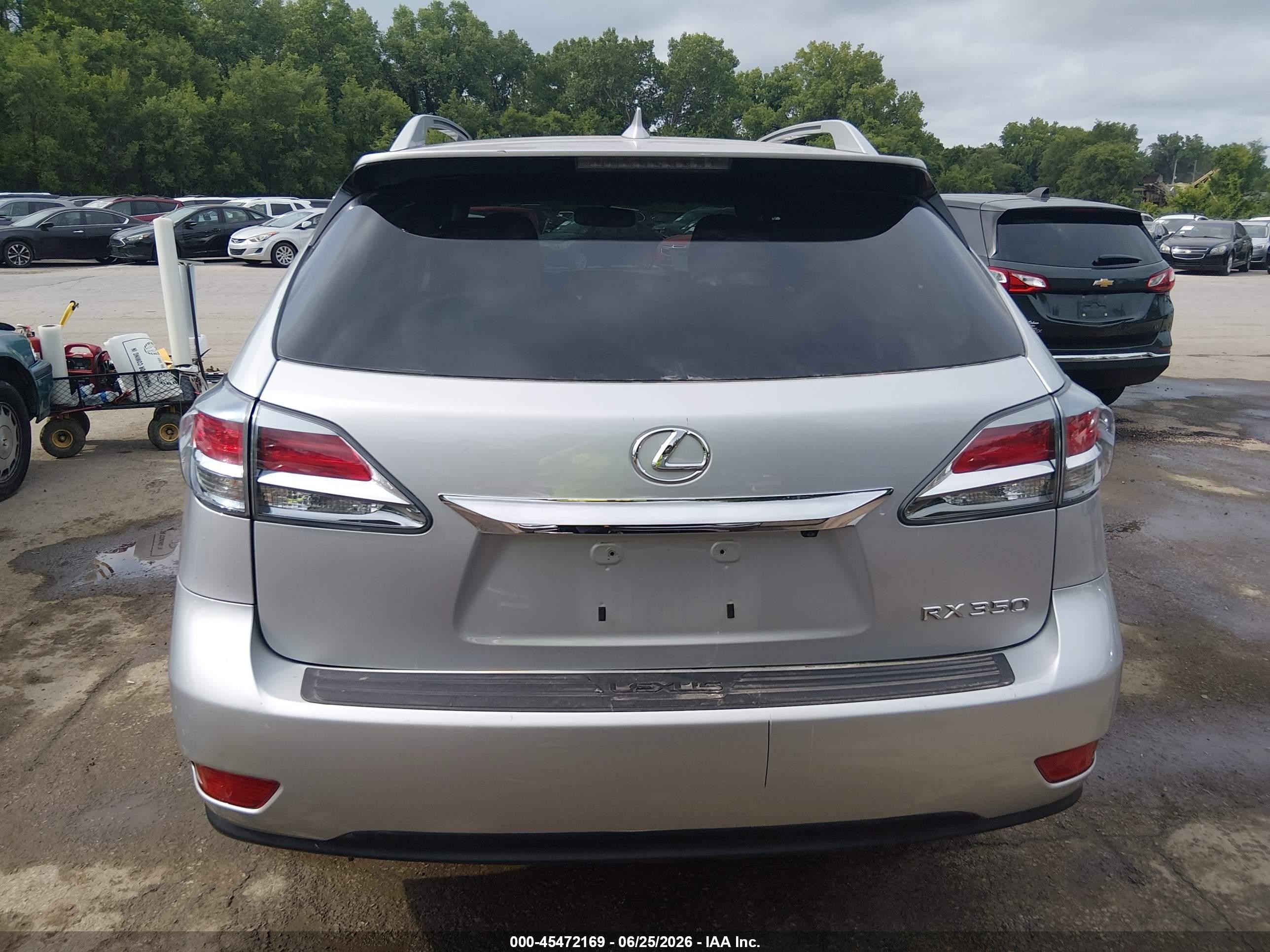 2015 Lexus Rx 350   Silver vin: 2T2BK1BA4FC322973