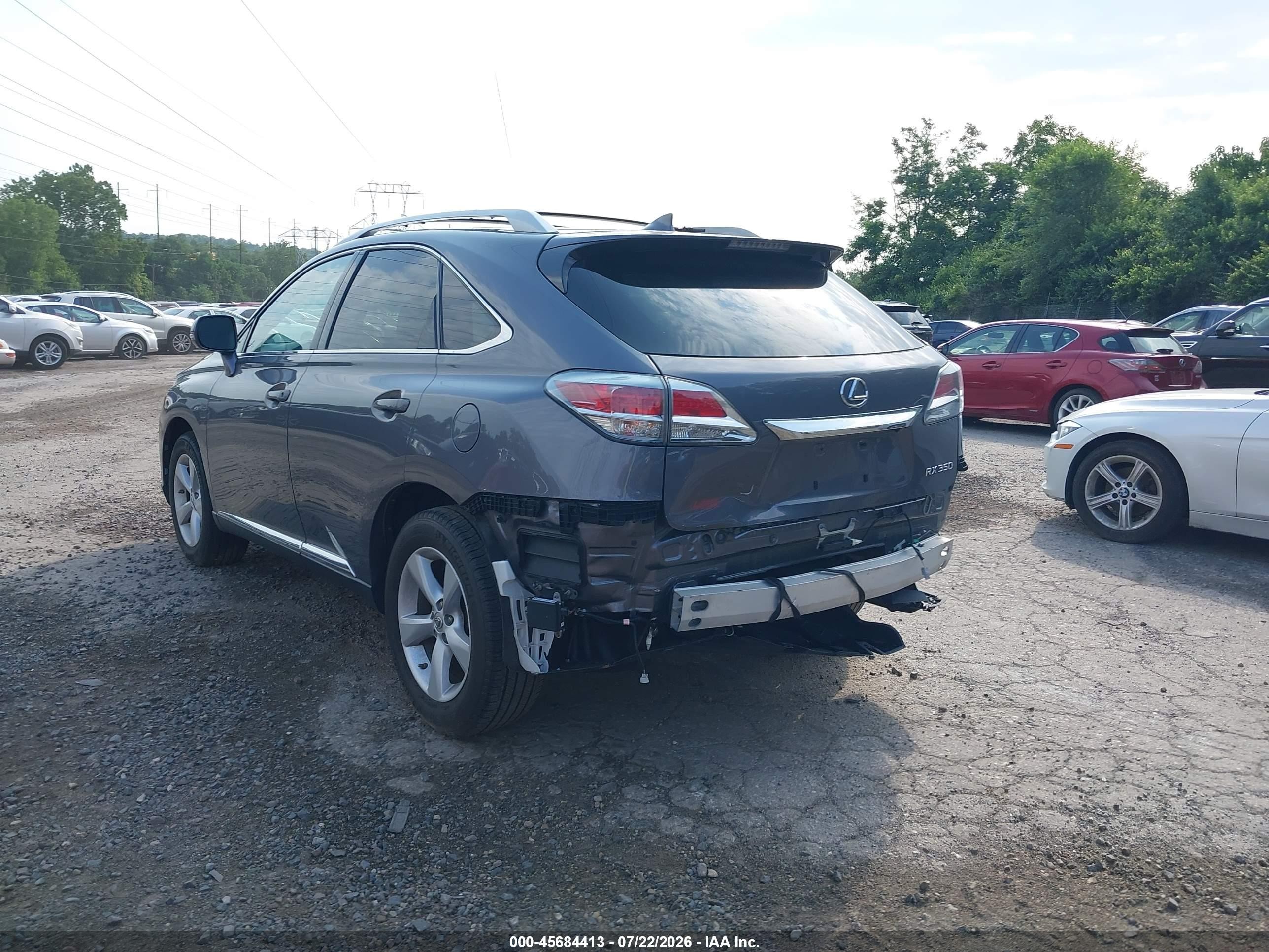 2015 Lexus Rx 350   Gray vin: 2T2BK1BA4FC323184