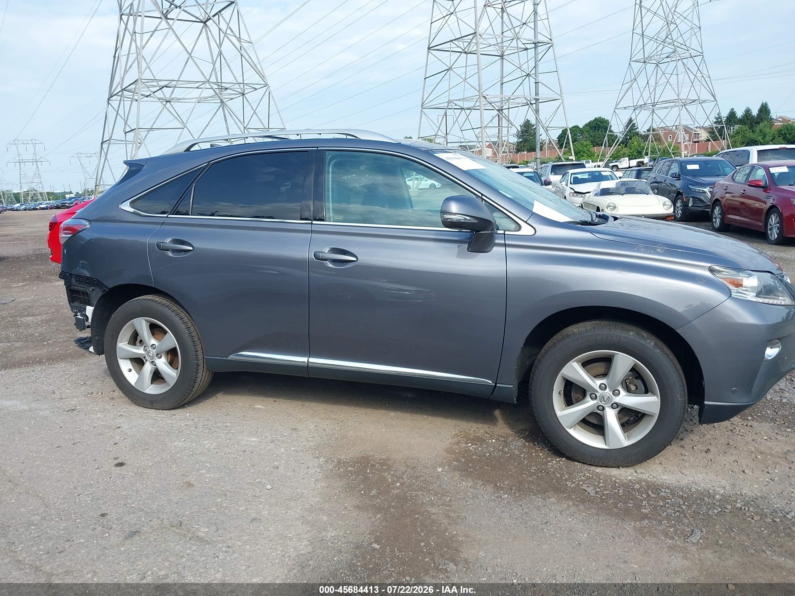 2015 Lexus Rx 350   Gray vin: 2T2BK1BA4FC323184