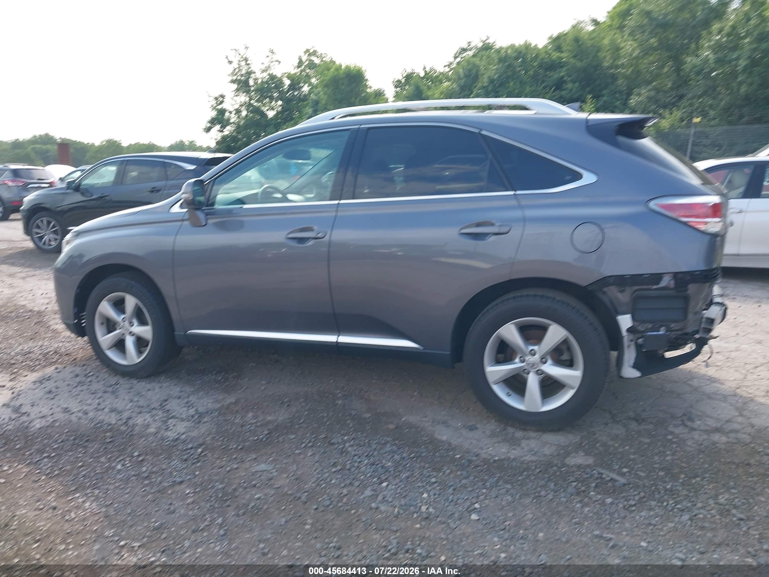 2015 Lexus Rx 350   Gray vin: 2T2BK1BA4FC323184