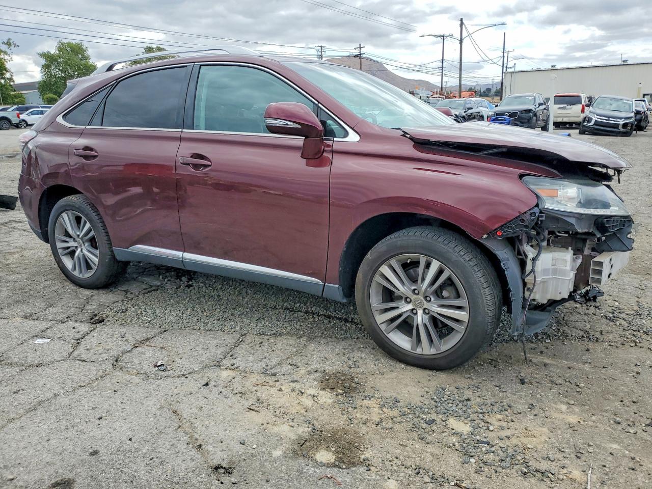 2015 Lexus Rx 350 Base Темно-бордовый vin: 2T2BK1BA4FC331401