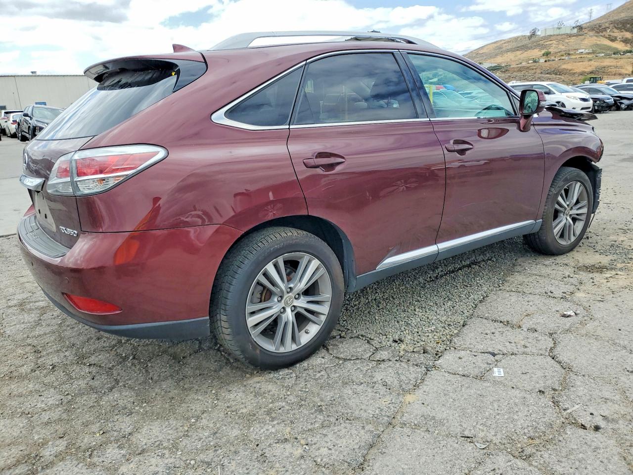 2015 Lexus Rx 350 Base Темно-бордовый vin: 2T2BK1BA4FC331401