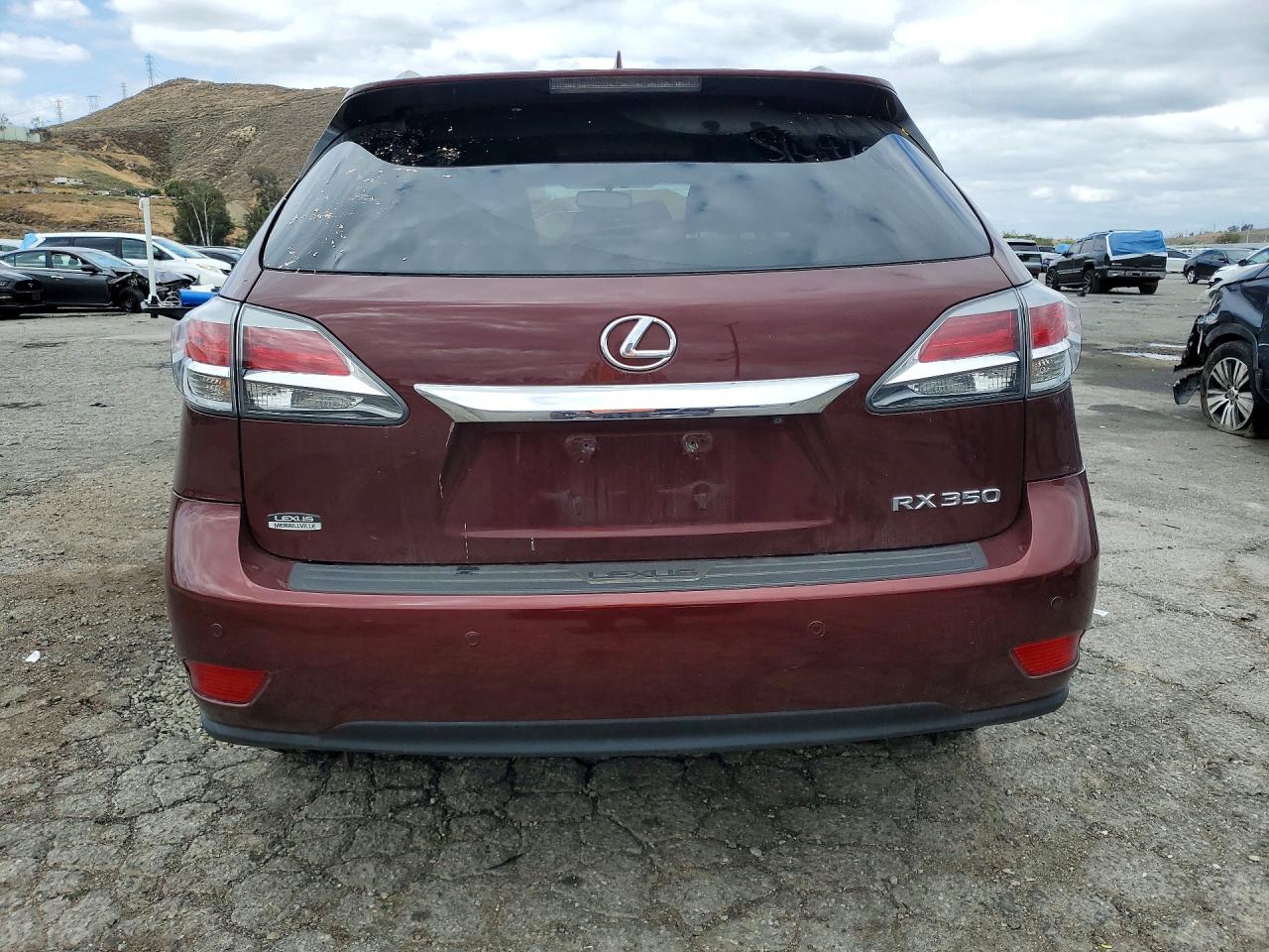 2015 Lexus Rx 350 Base Темно-бордовый vin: 2T2BK1BA4FC331401