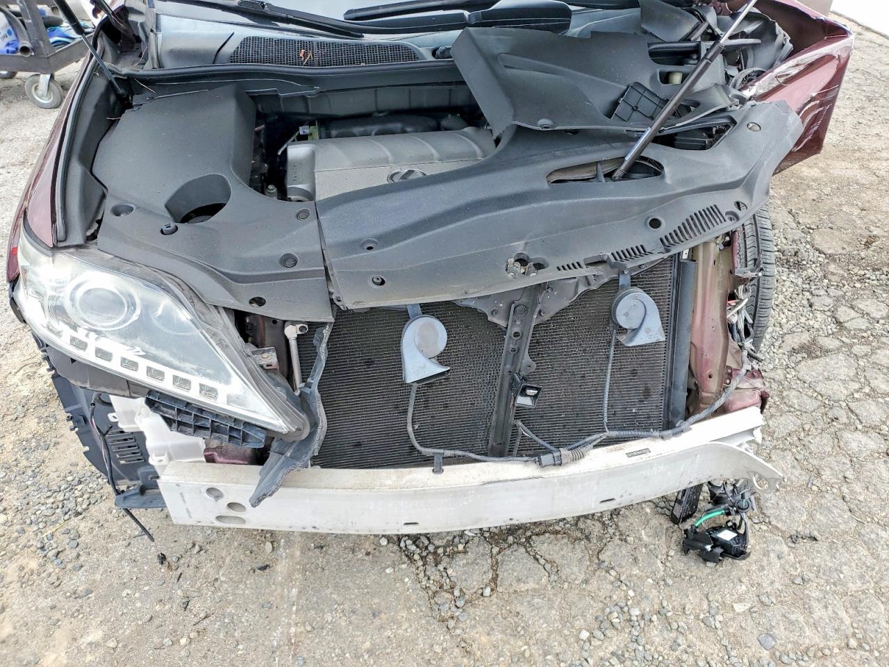 2015 Lexus Rx 350 Base Темно-бордовый vin: 2T2BK1BA4FC331401