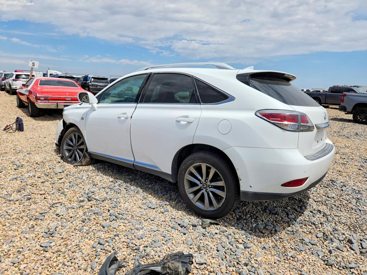2015 Lexus Rx 350 F Sport White vin: 2T2BK1BA4FC342172