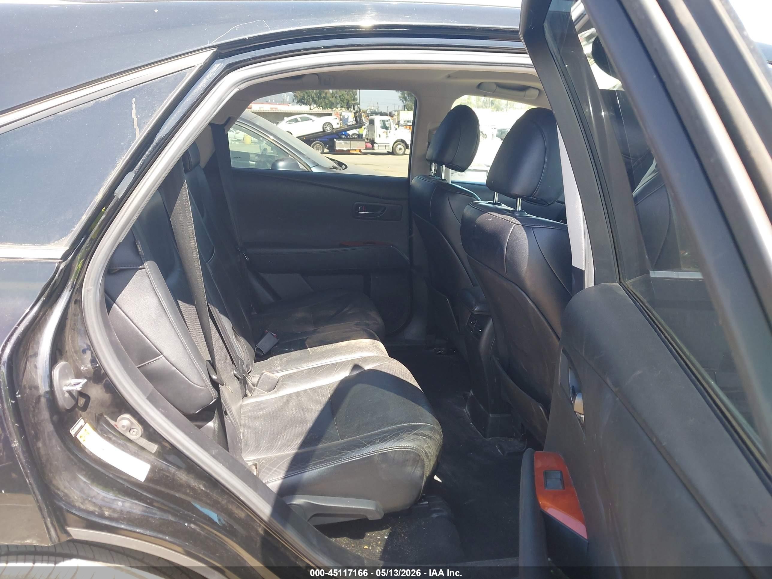 2010 Lexus Rx 350   Black vin: 2T2BK1BA5AC020696