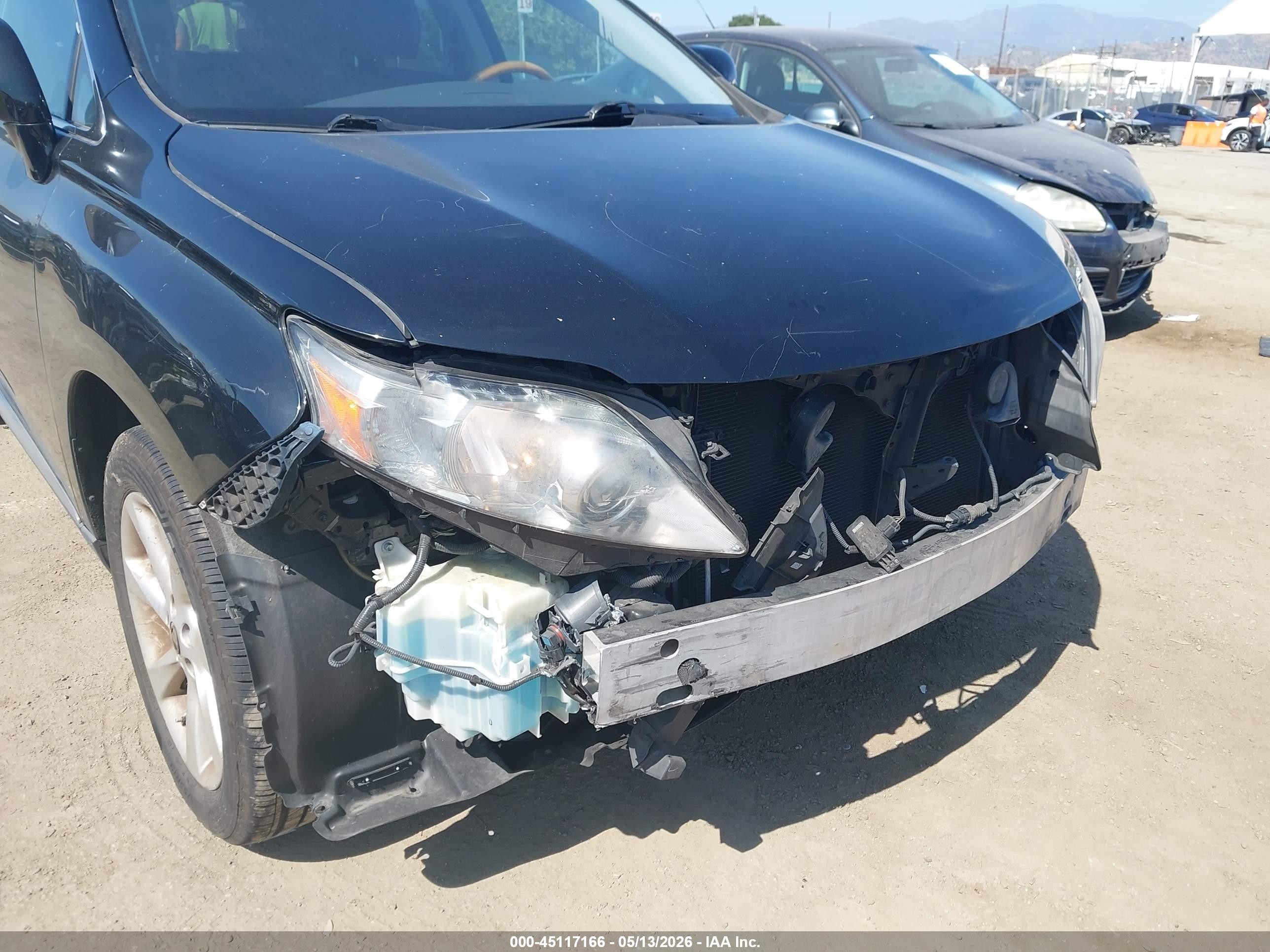 2010 Lexus Rx 350   Black vin: 2T2BK1BA5AC020696