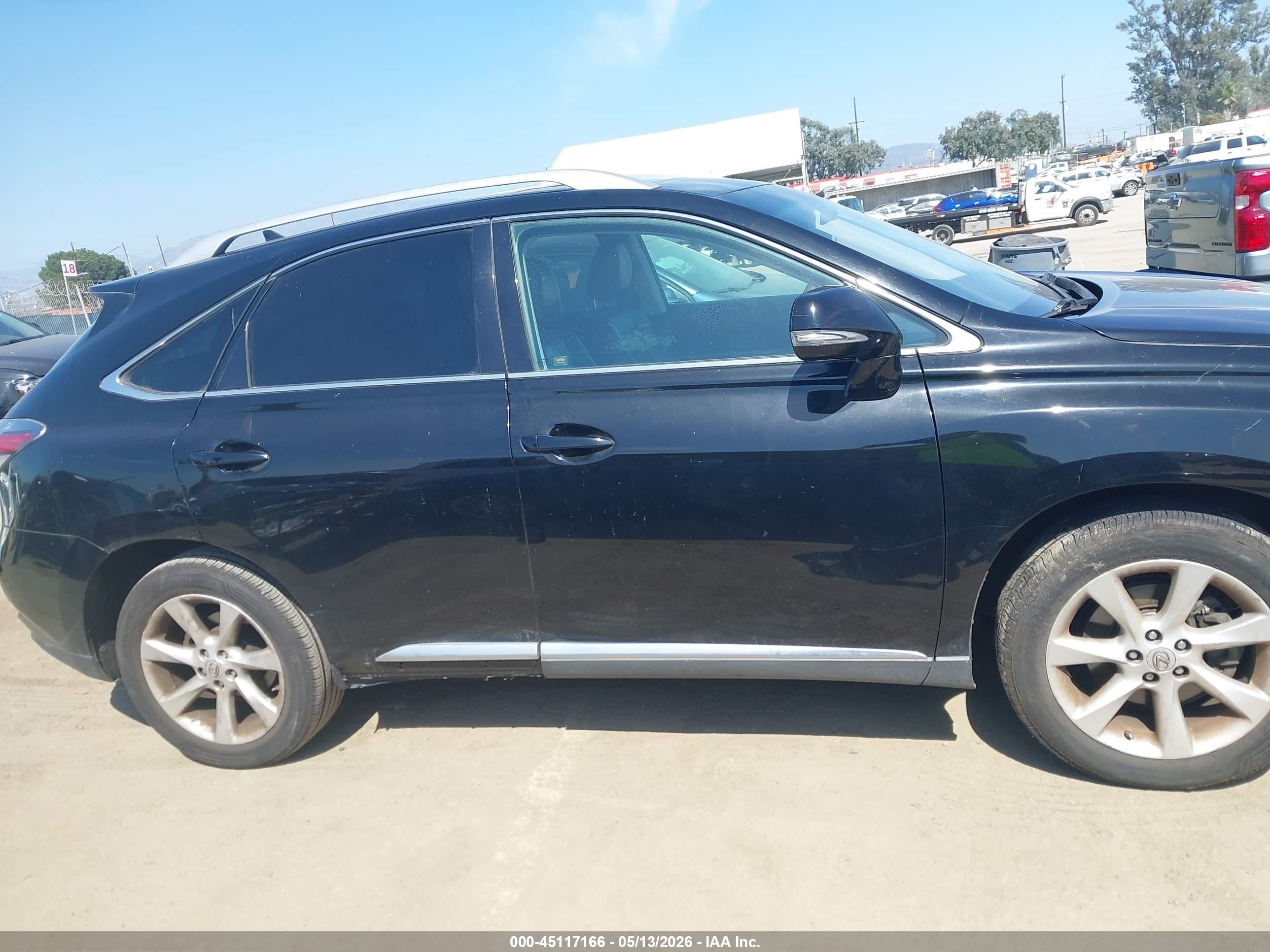 2010 Lexus Rx 350   Black vin: 2T2BK1BA5AC020696