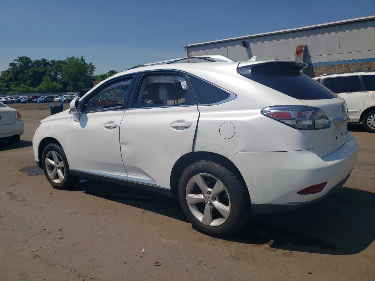 2010 Lexus Rx 350 White vin: 2T2BK1BA5AC023405