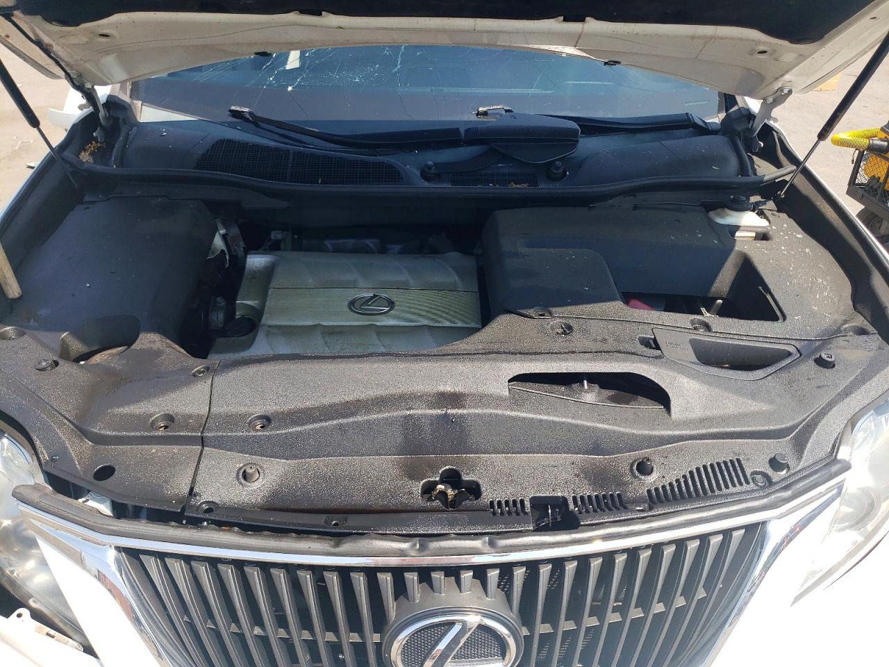 2010 Lexus Rx 350 White vin: 2T2BK1BA5AC023405