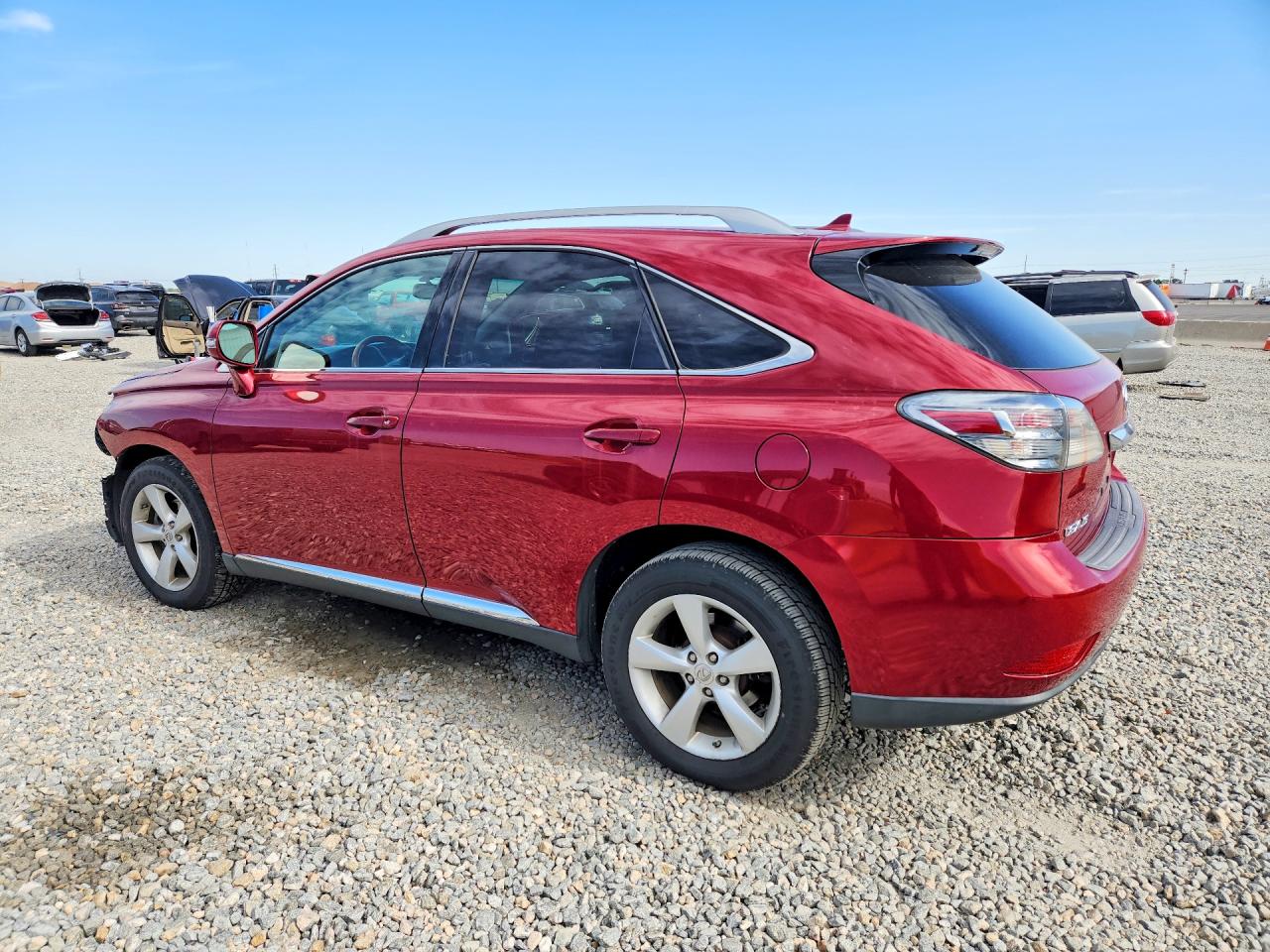 2010 Lexus Rx 350 Красный vin: 2T2BK1BA5AC024408