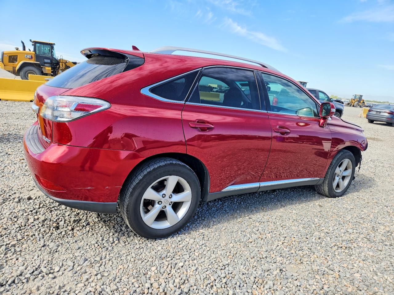 2010 Lexus Rx 350 Красный vin: 2T2BK1BA5AC024408