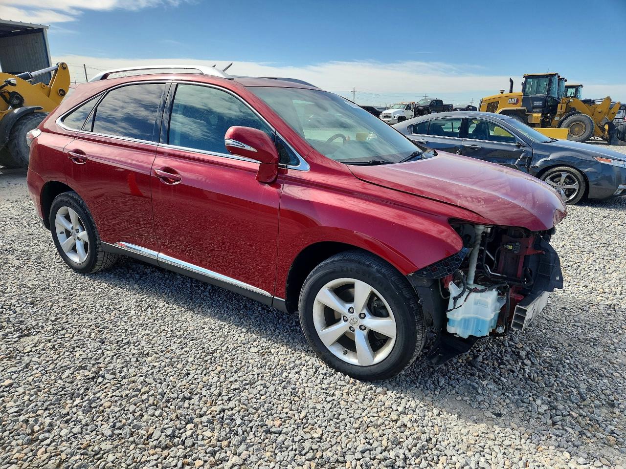 2010 Lexus Rx 350 Красный vin: 2T2BK1BA5AC024408