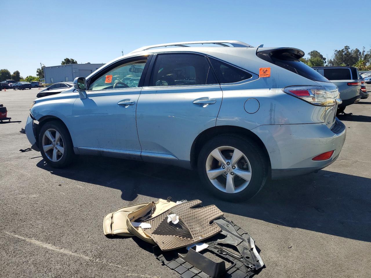 2010 Lexus Rx 350 Blue vin: 2T2BK1BA5AC038101