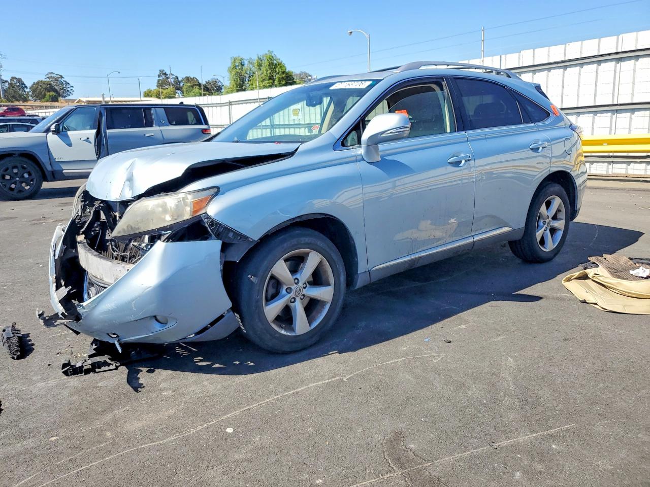 2010 Lexus Rx 350 Blue vin: 2T2BK1BA5AC038101