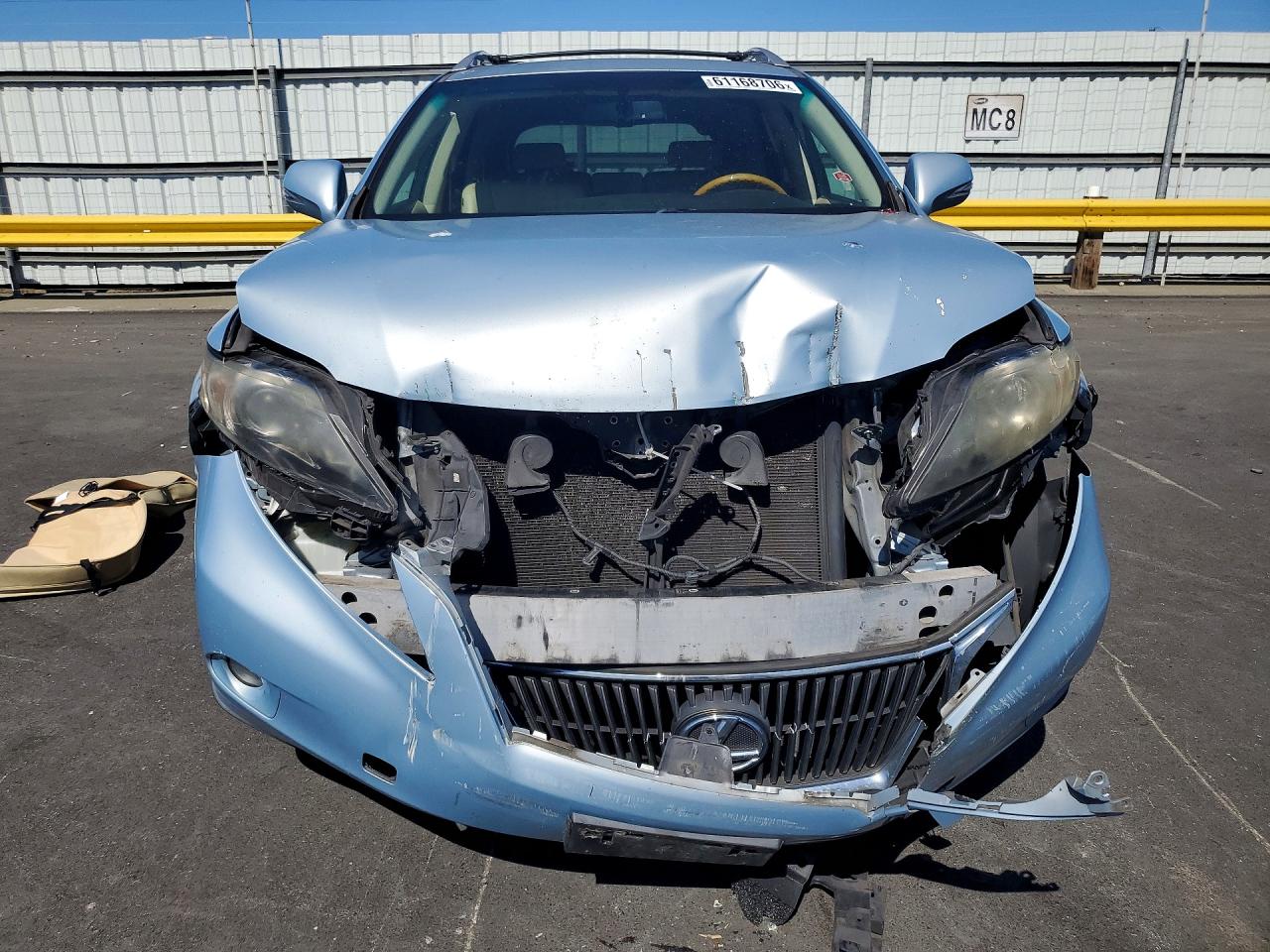 2010 Lexus Rx 350 Blue vin: 2T2BK1BA5AC038101