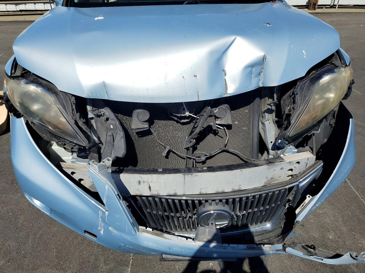 2010 Lexus Rx 350 Blue vin: 2T2BK1BA5AC038101