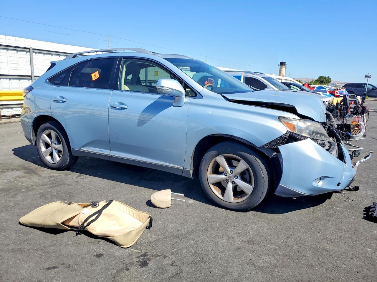 2010 Lexus Rx 350 Blue vin: 2T2BK1BA5AC038101