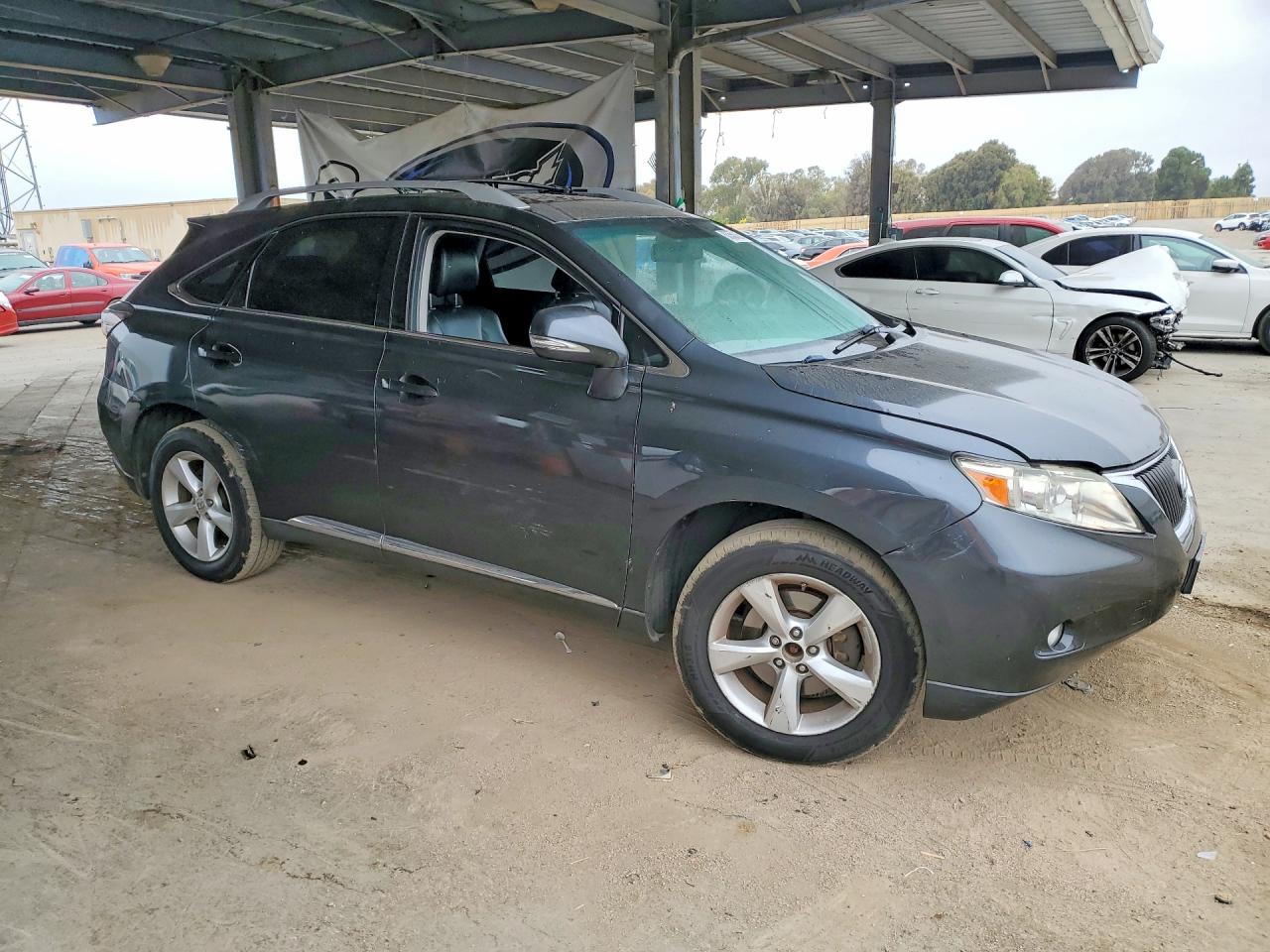 2010 Lexus Rx 350 Charcoal vin: 2T2BK1BA5AC050233