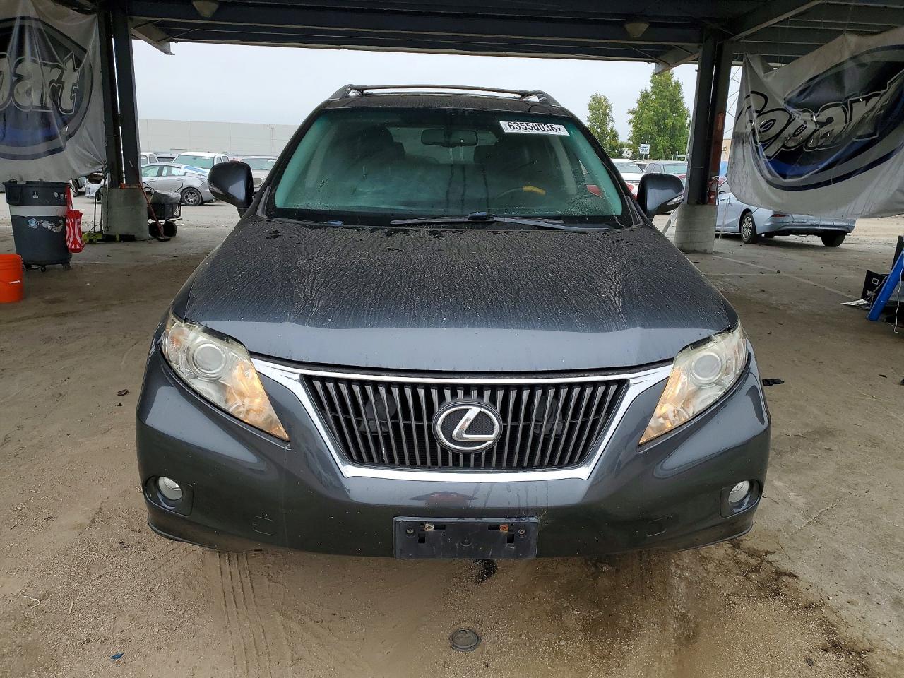 2010 Lexus Rx 350 Charcoal vin: 2T2BK1BA5AC050233