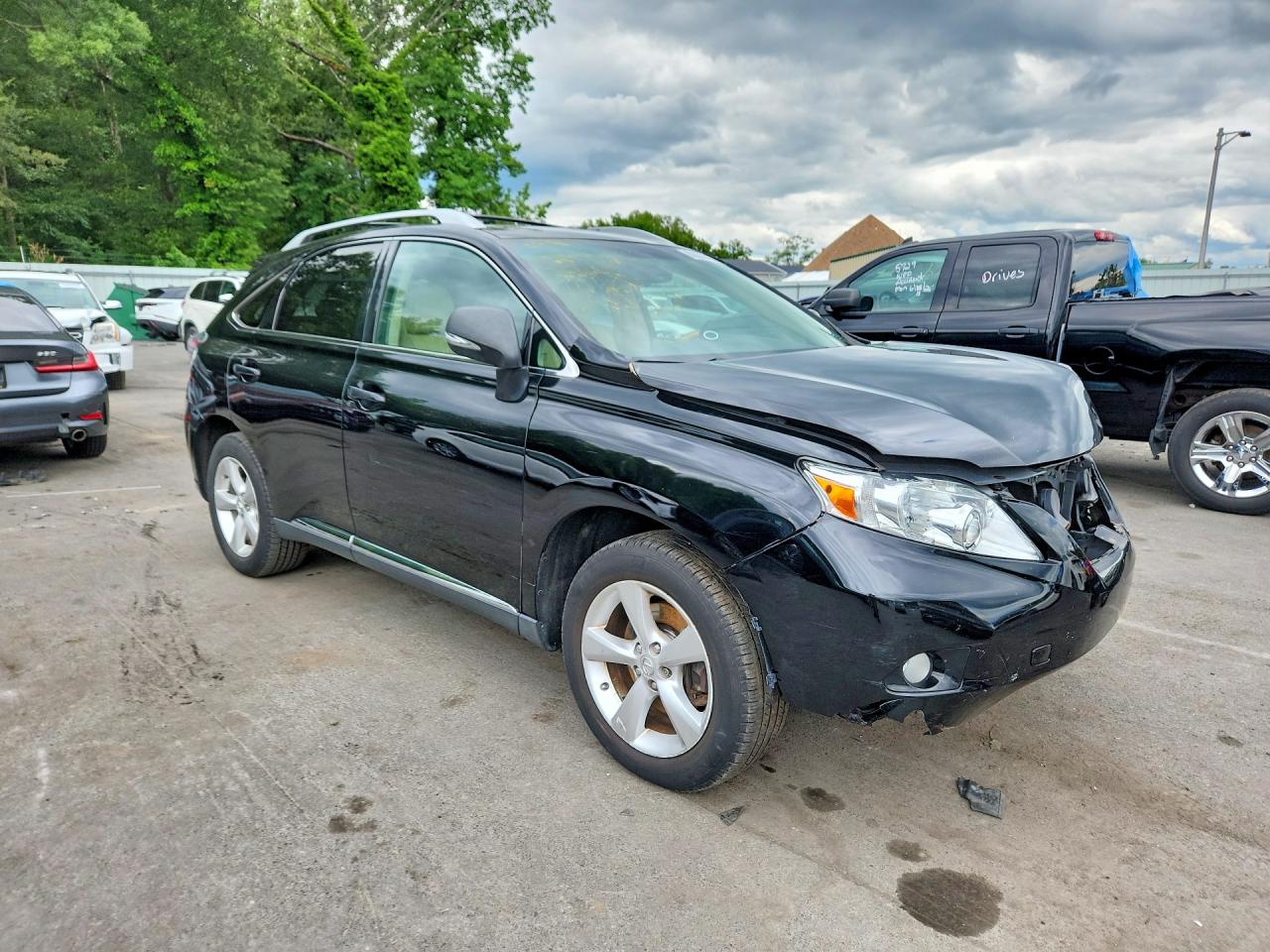 2010 Lexus Rx 350 Black vin: 2T2BK1BA5AC057439